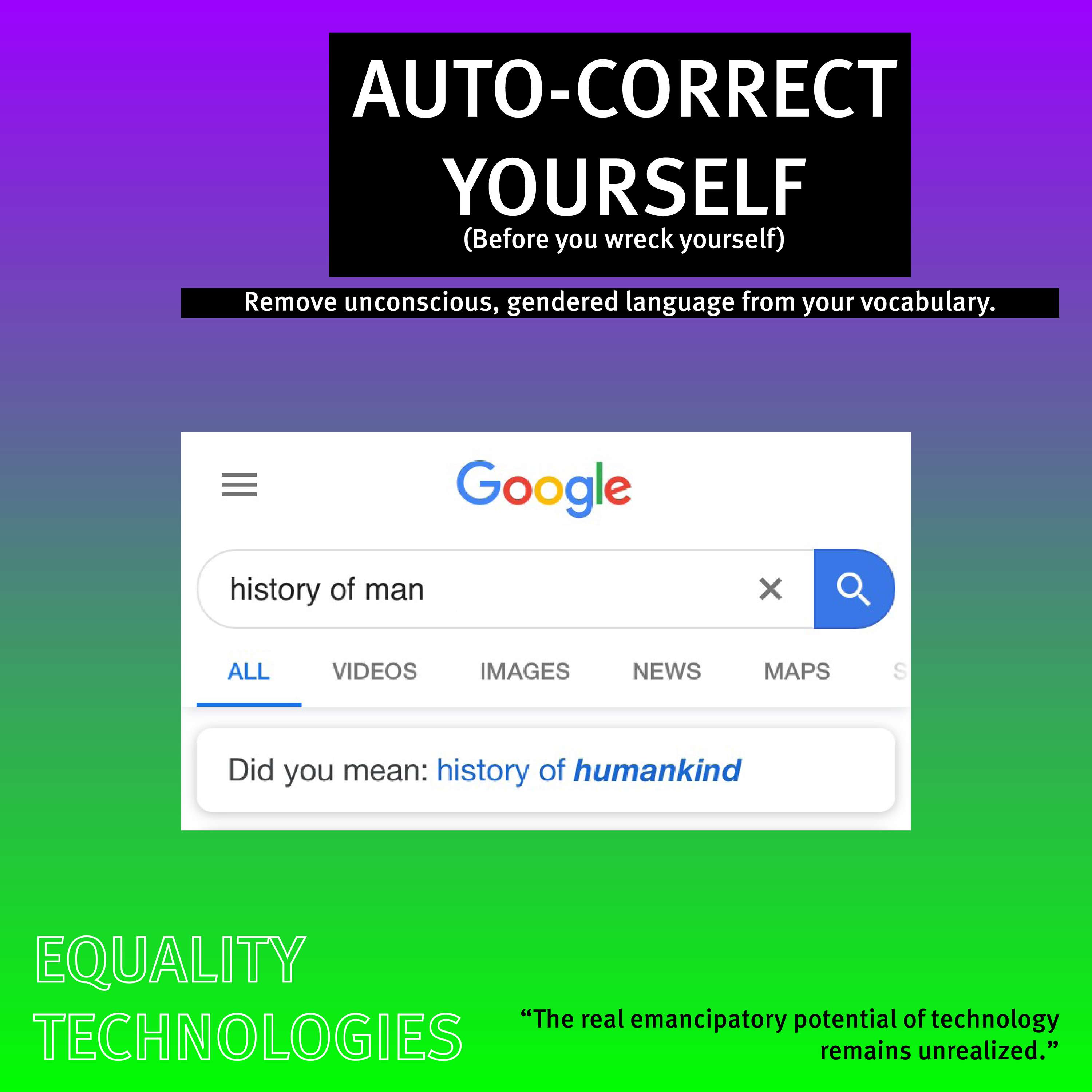 Equality Technologies by Luisa Charles