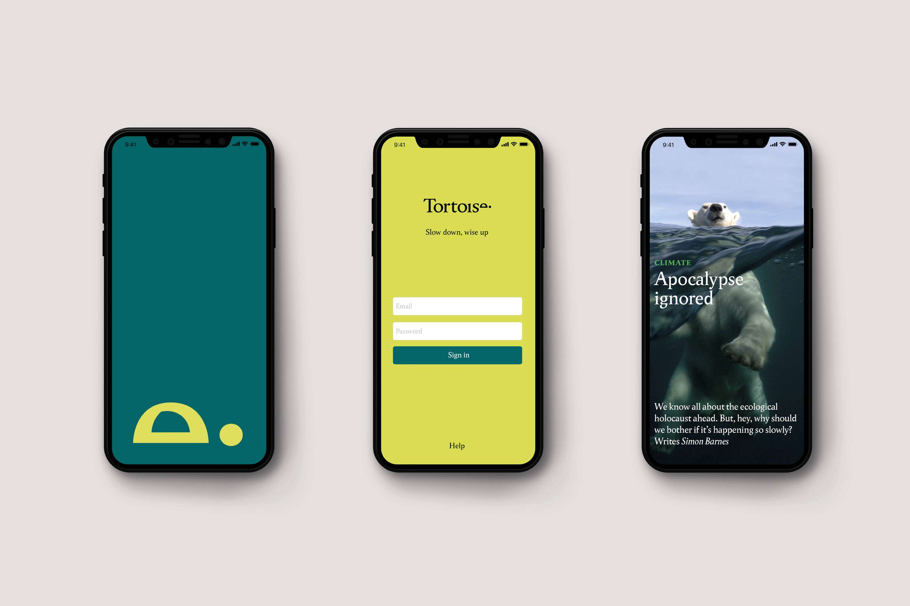 Tortoise Brand Identity by Tom Pollard