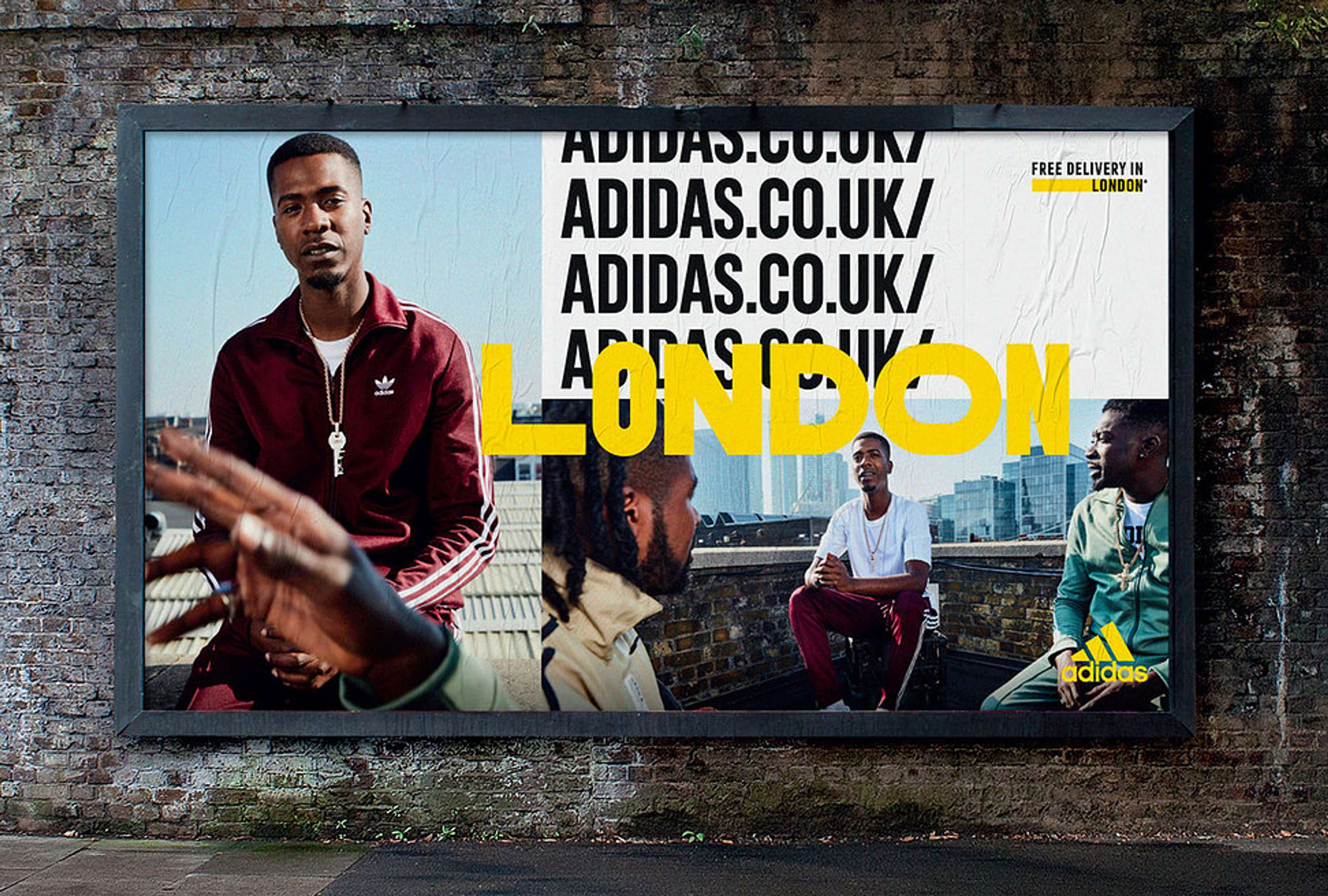 Adidas.co.uk online and outdoor London campaign | The Dots