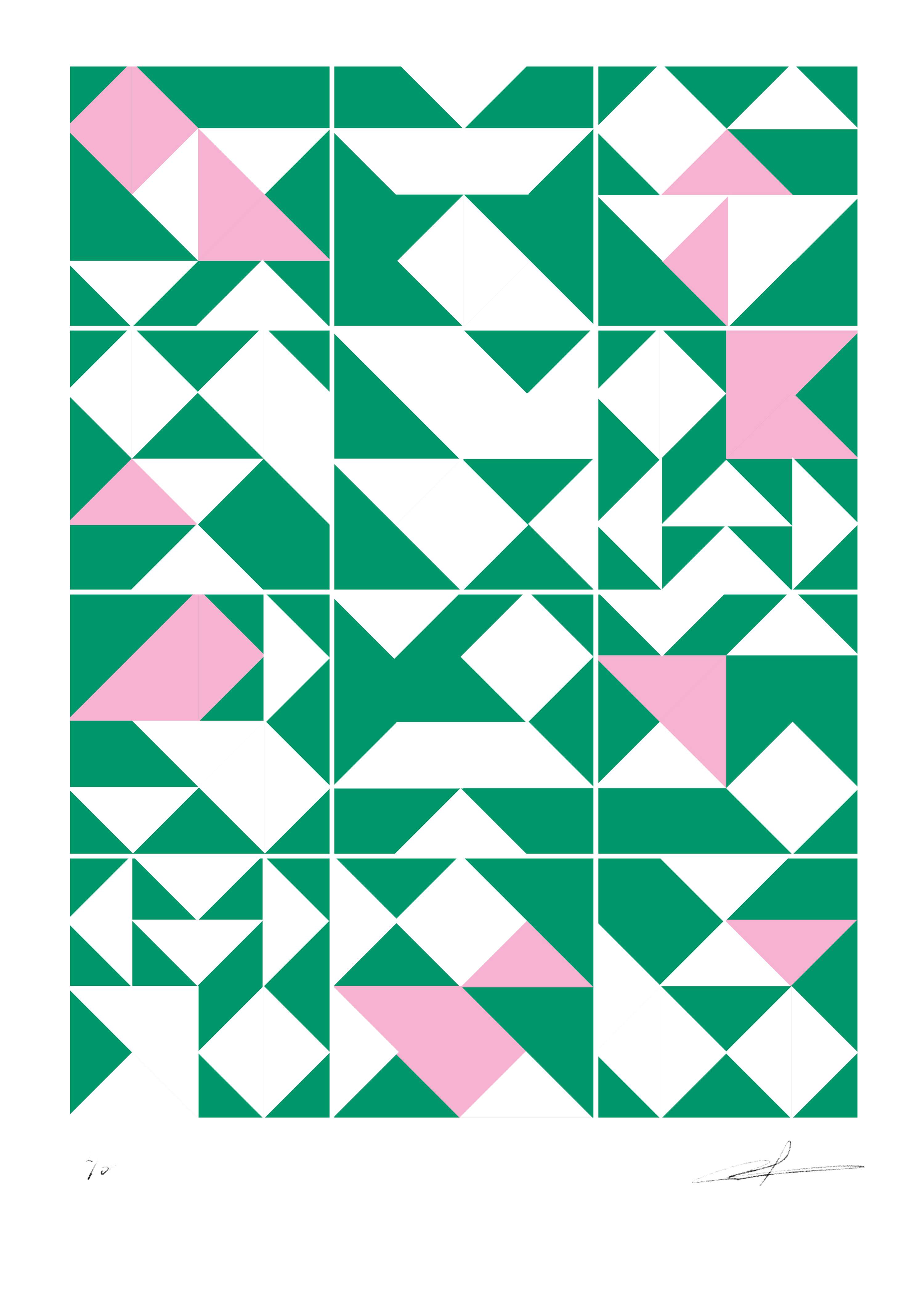 Personal work - screen printing by Zenia Labropoulou