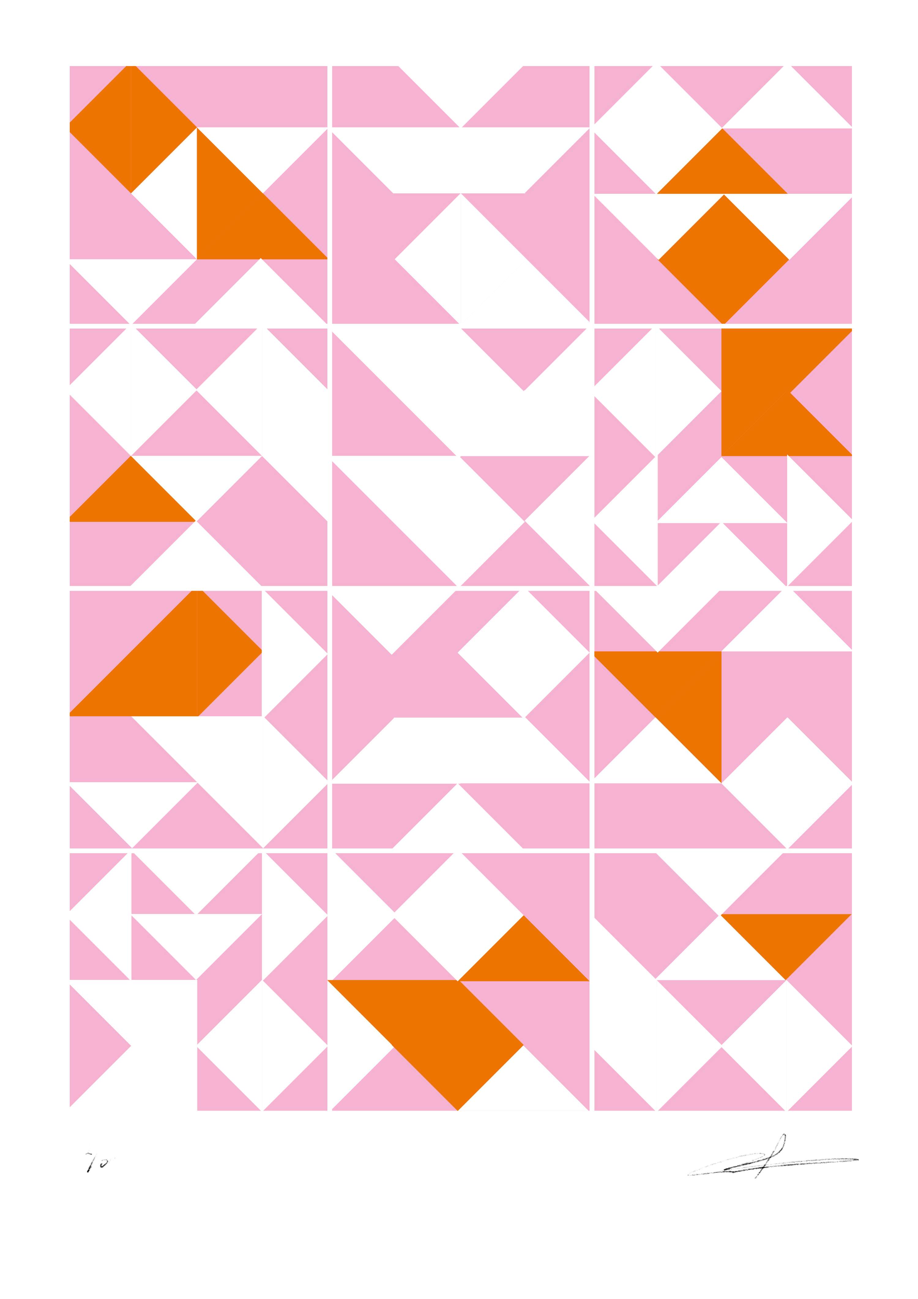 Personal work - screen printing by Zenia Labropoulou
