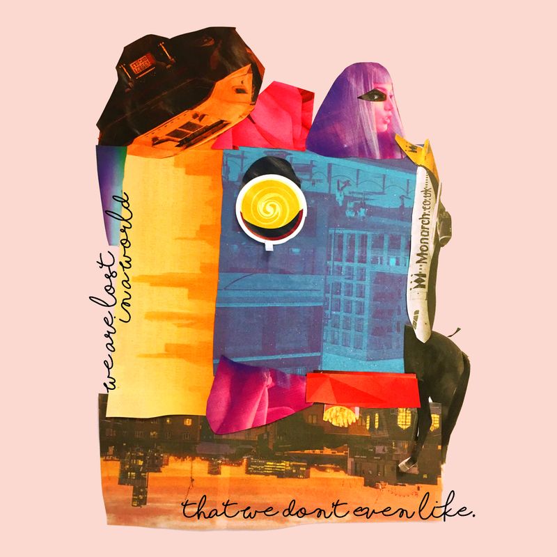 Collage - personal work by Zenia Labropoulou