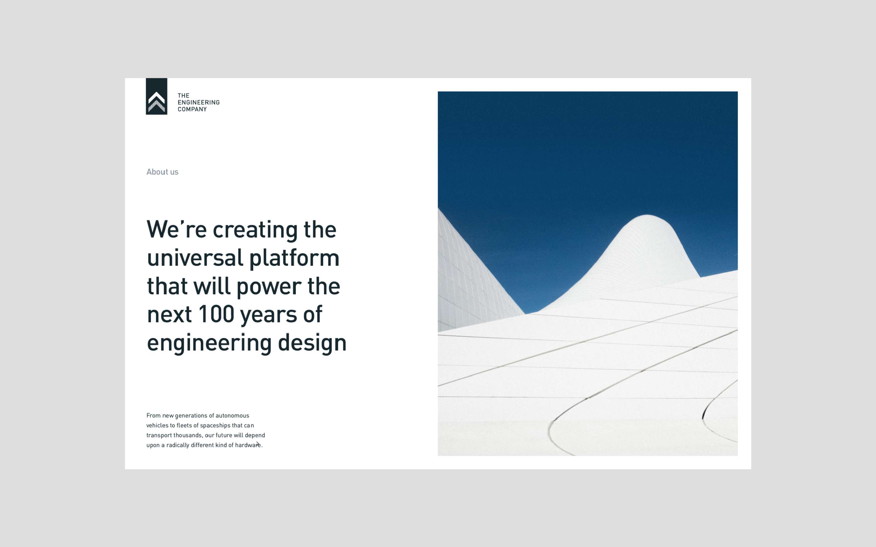 The Engineering Company by Point Studio