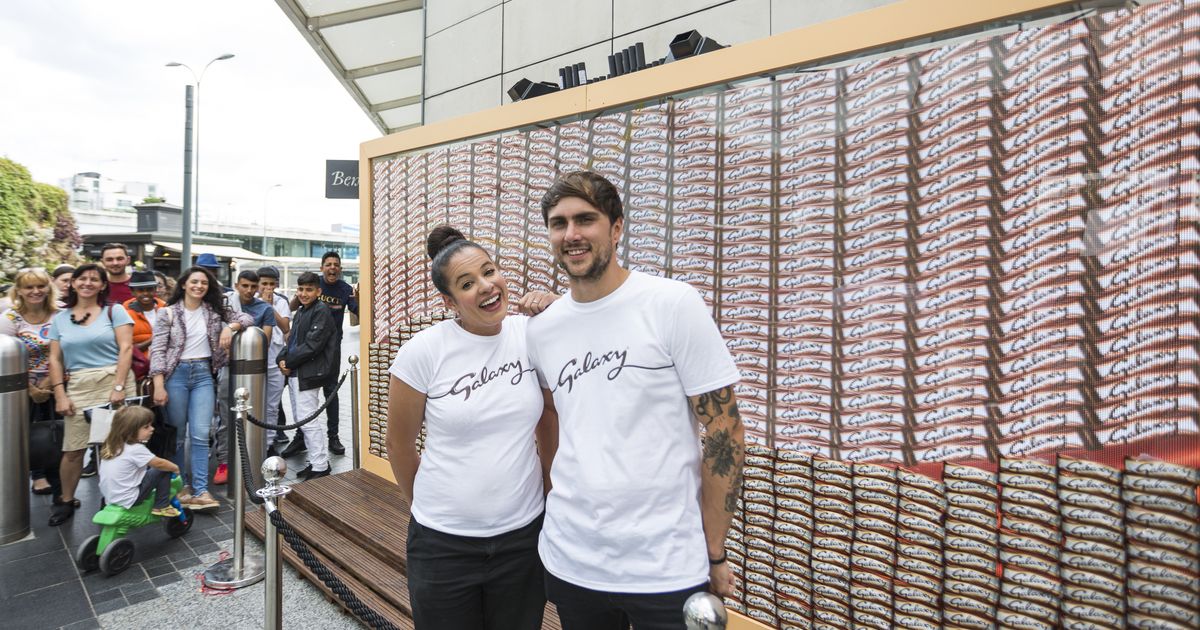 Galaxy Digital Edible Billboard @ Westfield White City 2018 | The Dots