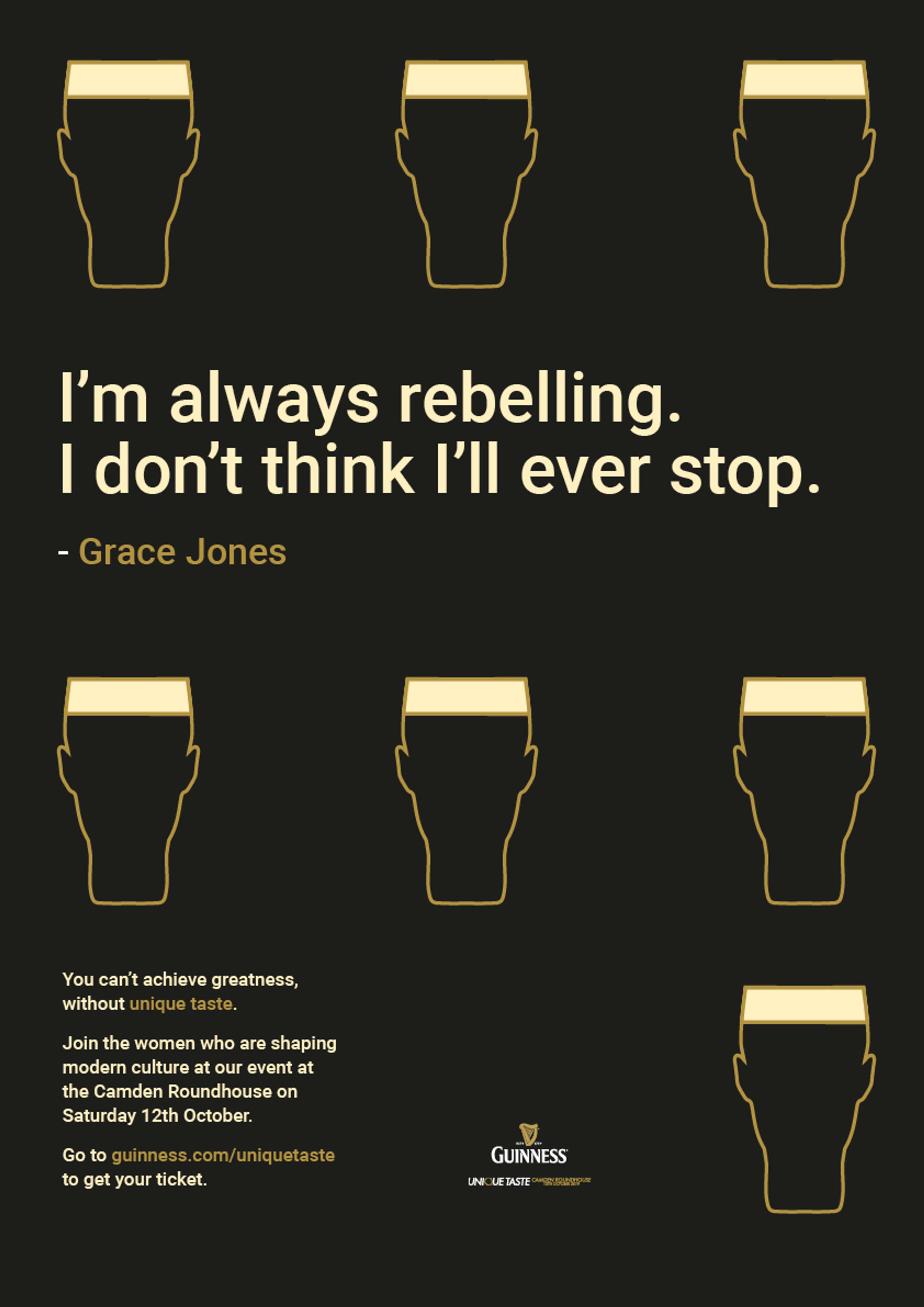 Guinness - "Unique Taste" - Student Project by Callum Sibley