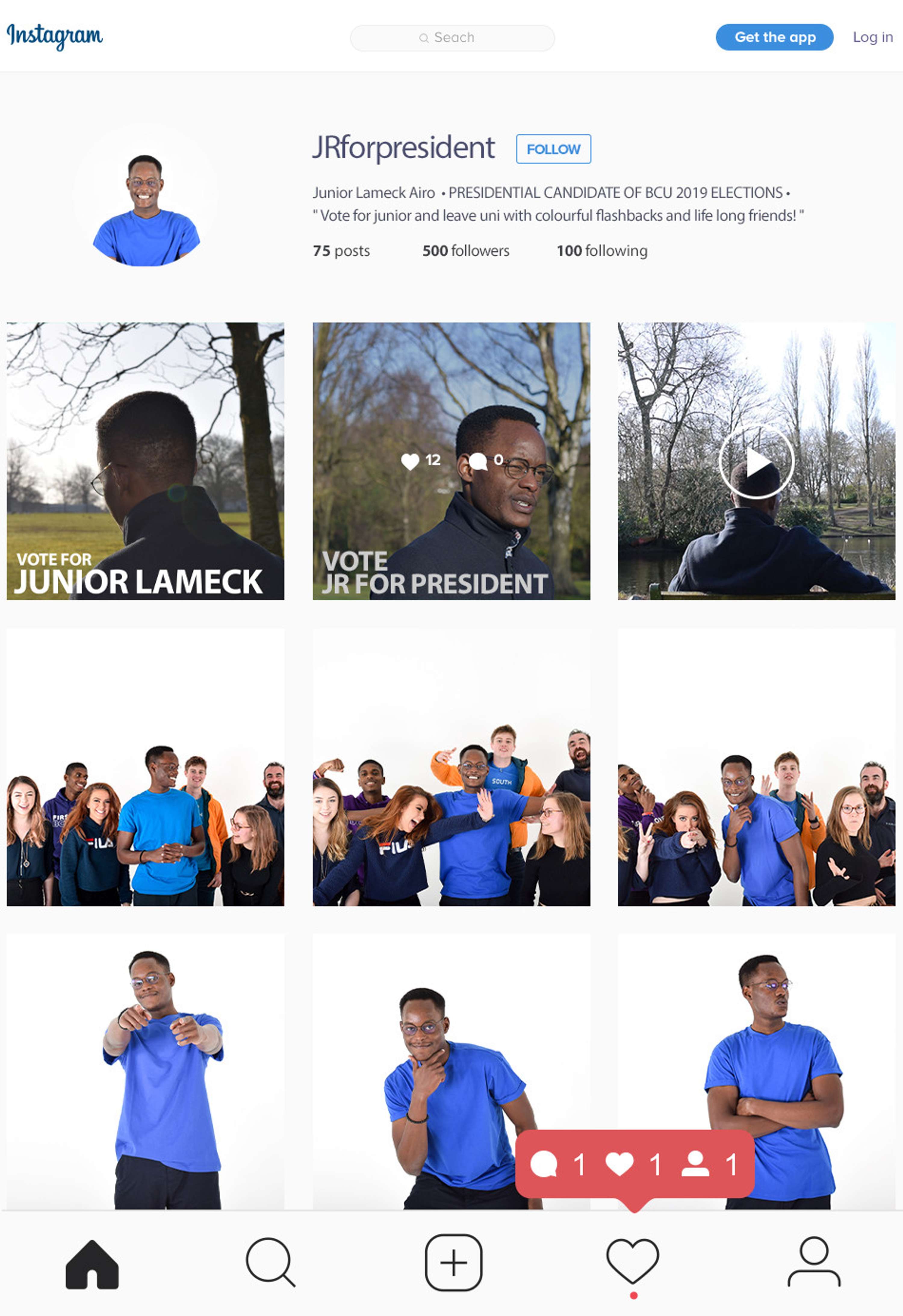 CAMPAIGN BRANDING by Azaan Alam