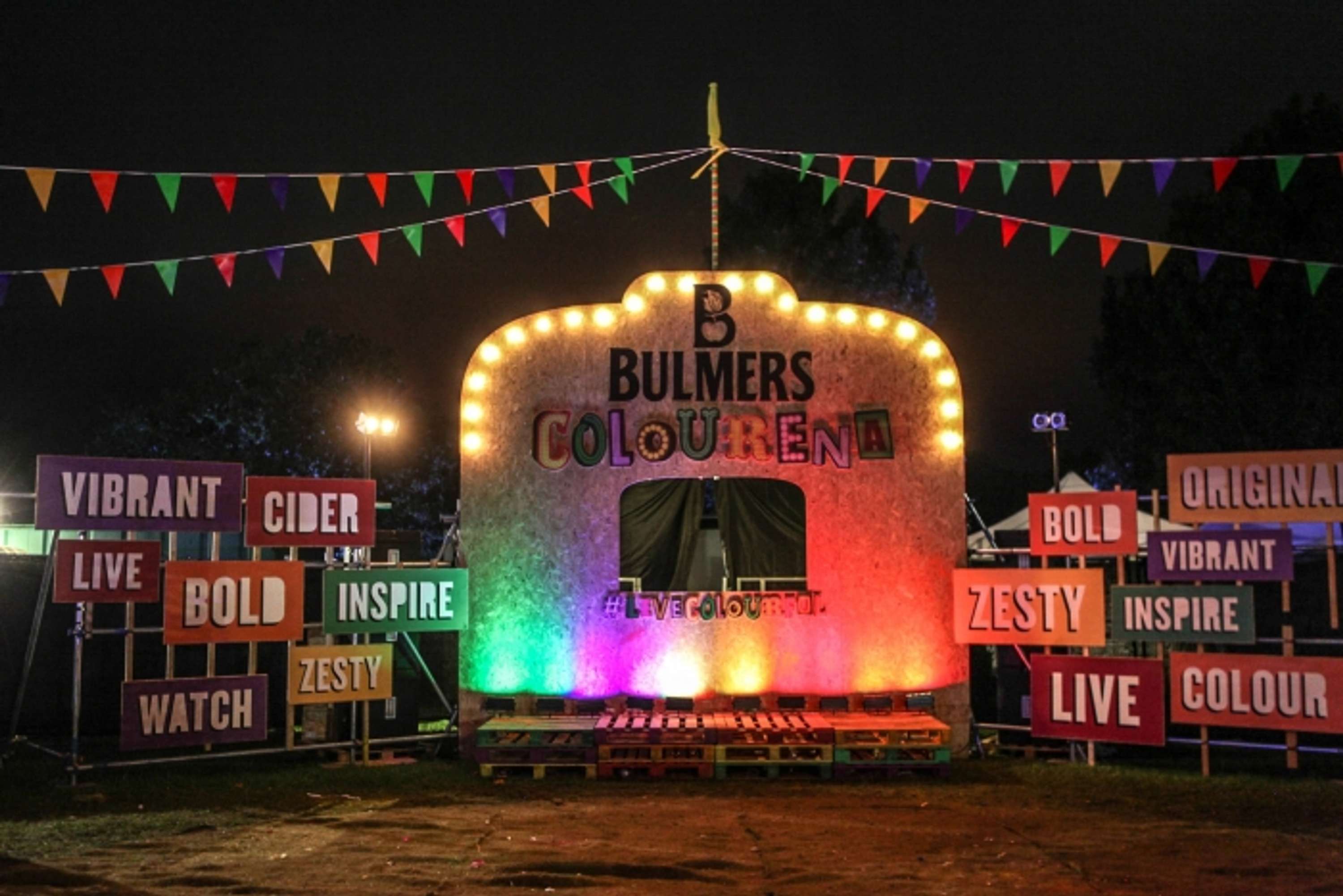 Bulmers Colourena @ Multiple Festivals 2016 by Sophie-Amber Roberts