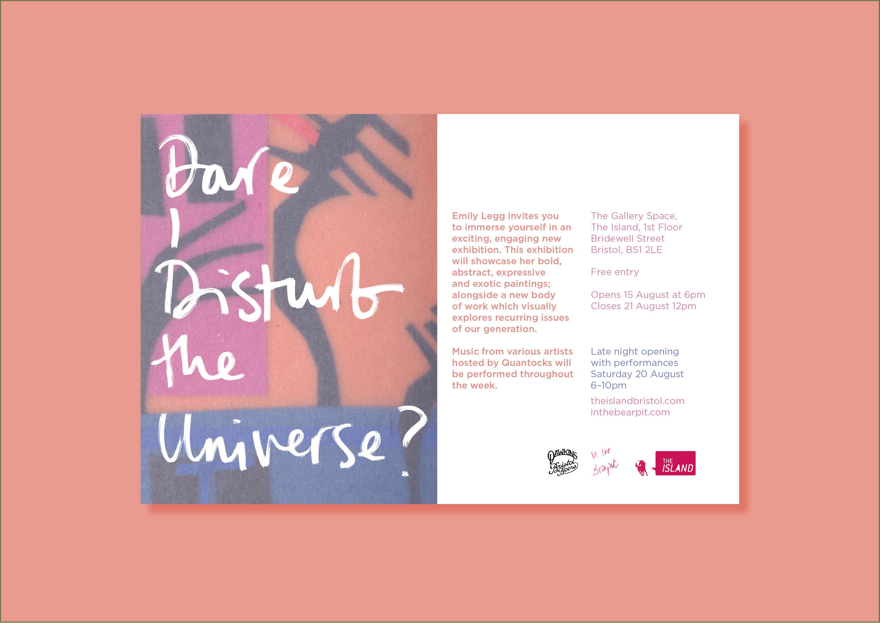 Dare I Disturb the Universe by Harriet Lyall