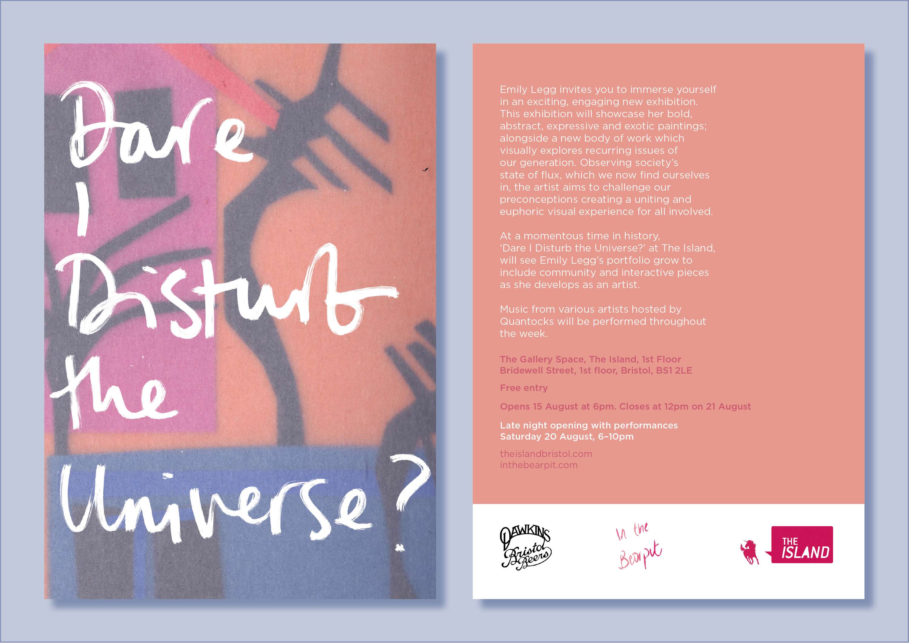 Dare I Disturb the Universe by Harriet Lyall