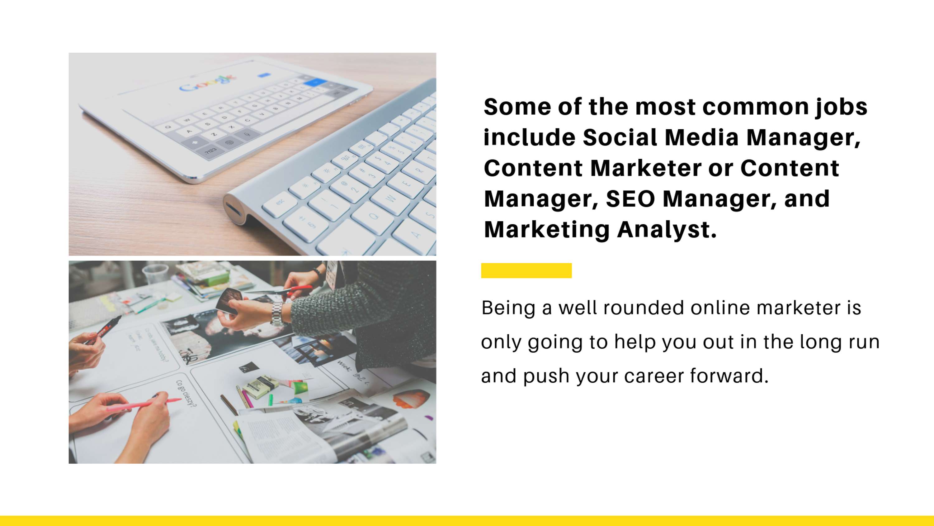 Digital Marketing Career Paths by Aimee Bida