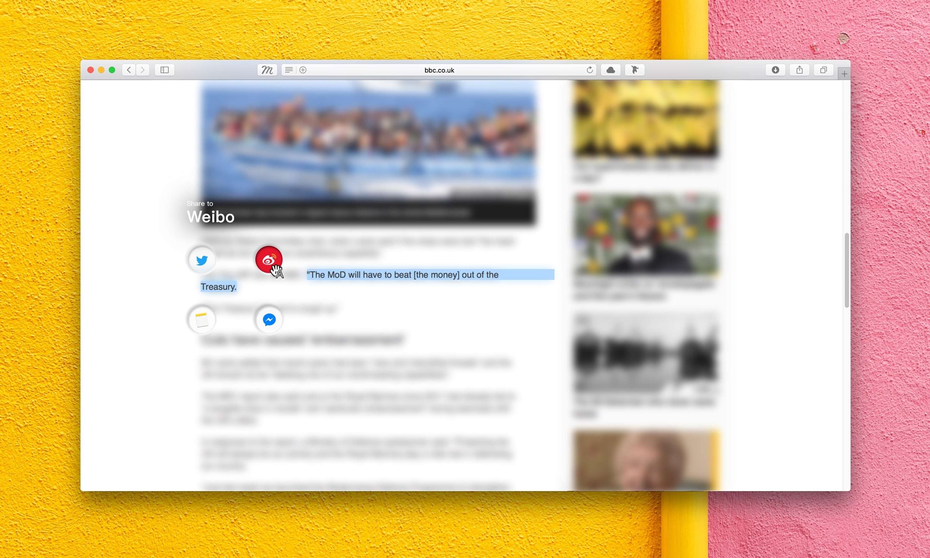 Buttonless - Reimagine drag & drop for sharing on web by Steven Chen