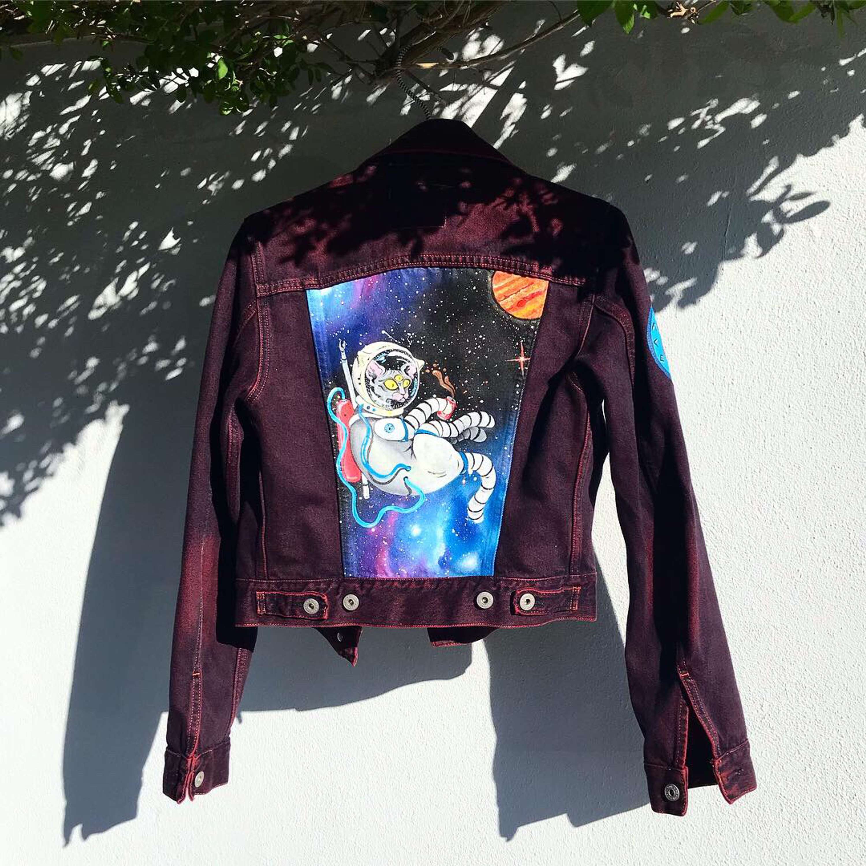 Custom Jackets - Space Sphinx by Livy Nelson