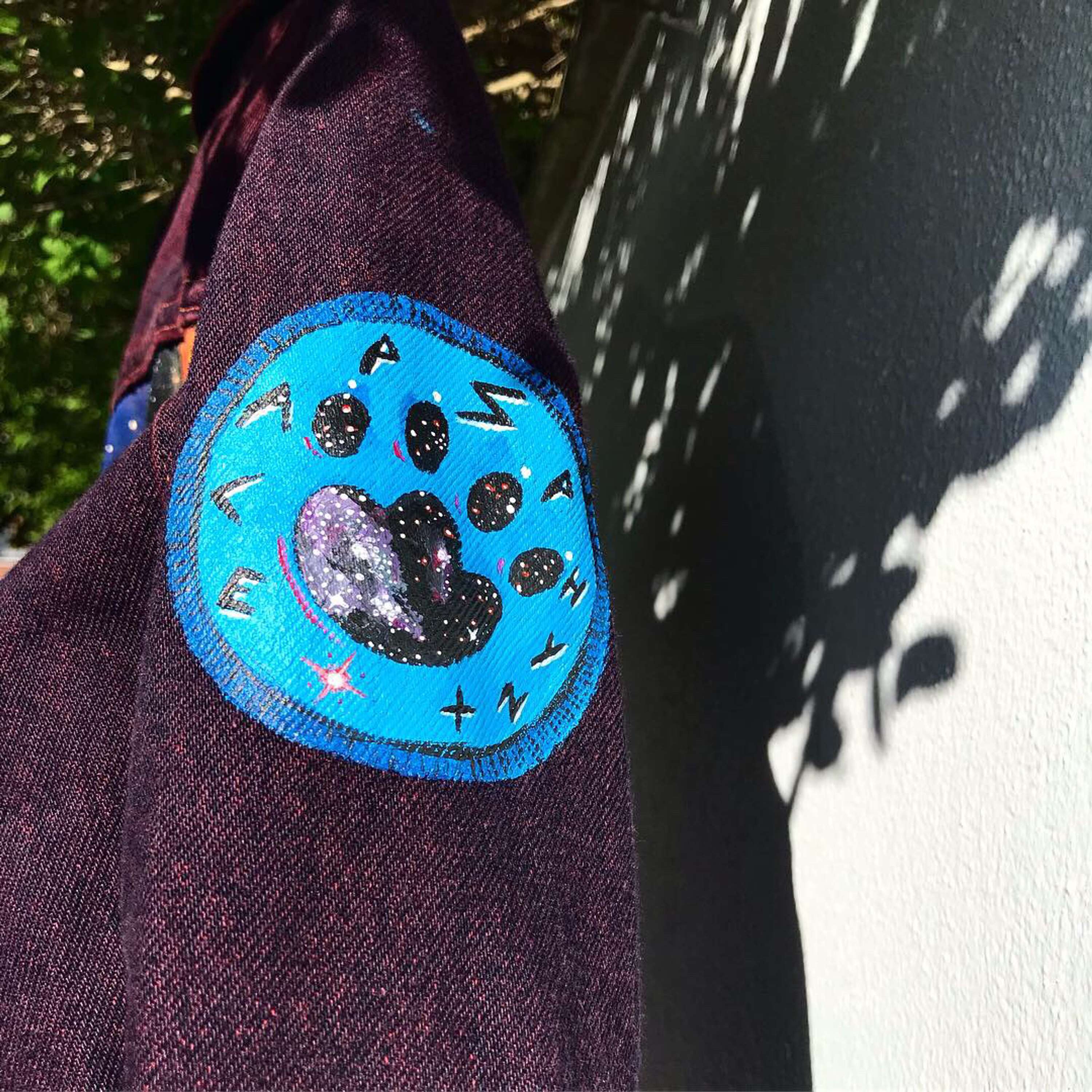 Custom Jackets - Space Sphinx by Livy Nelson