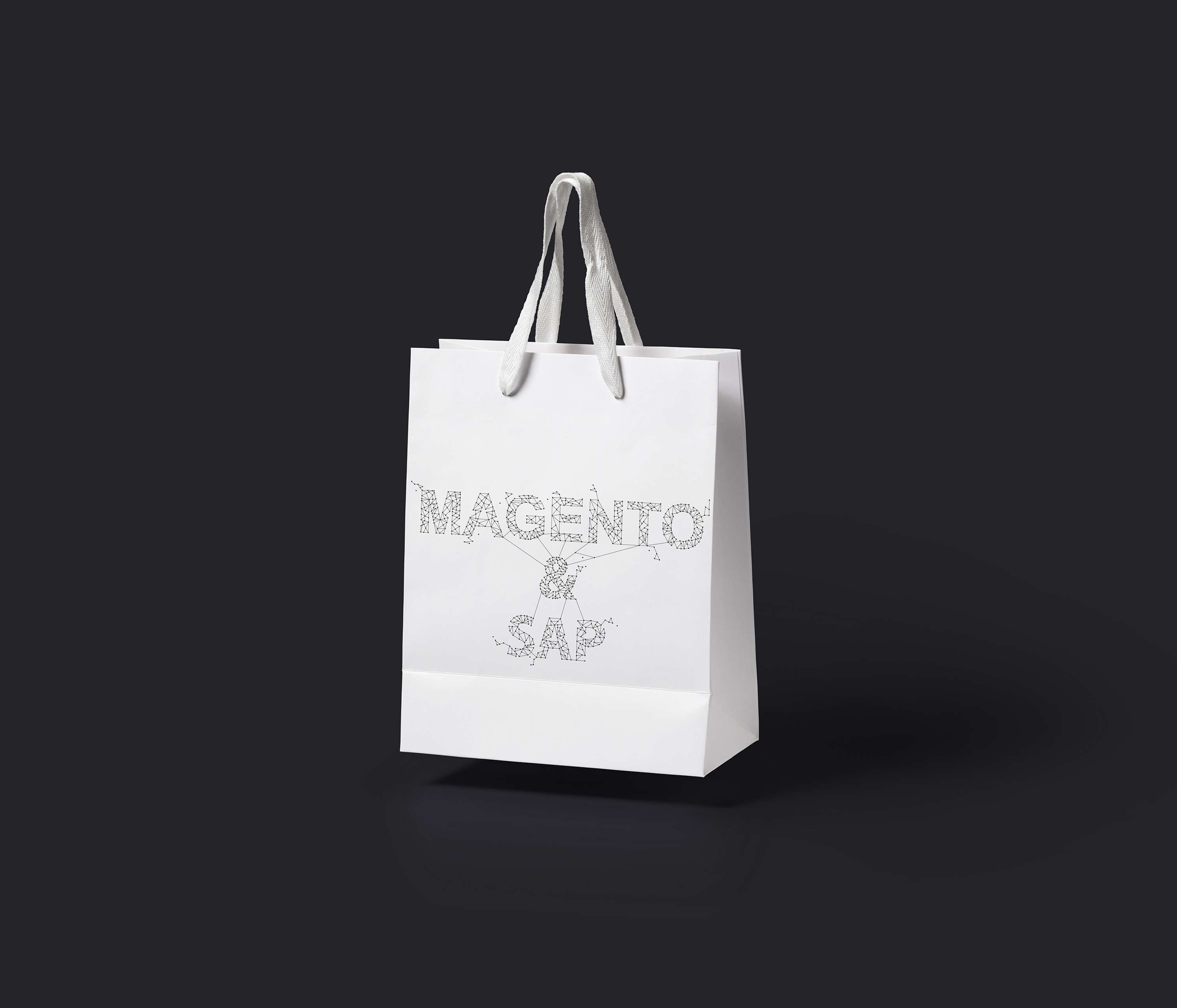 Illustrative typography   design for Magento by Viviane Leezer