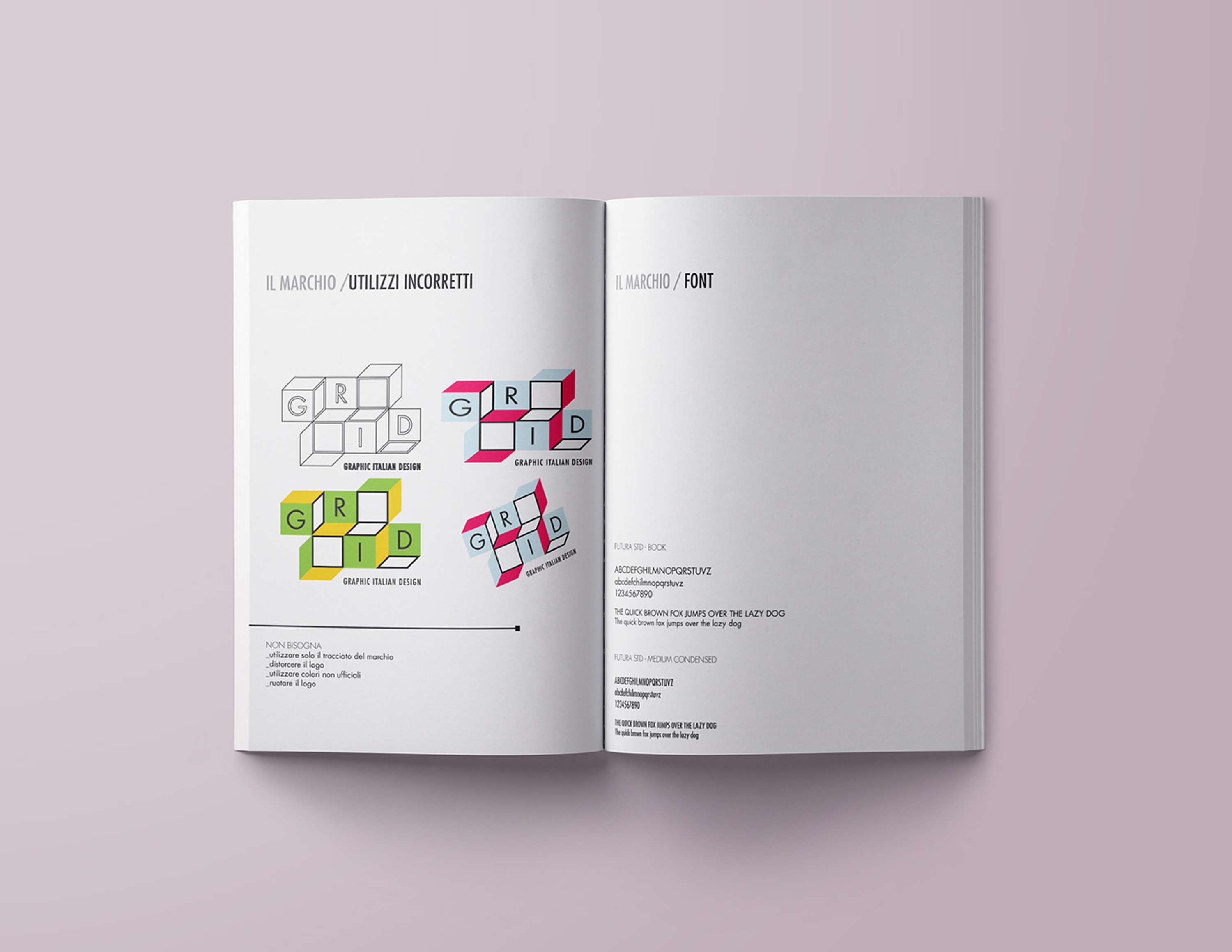 (Part 1) GRID - Corporate Identity Guidelines by Federica Bruschi