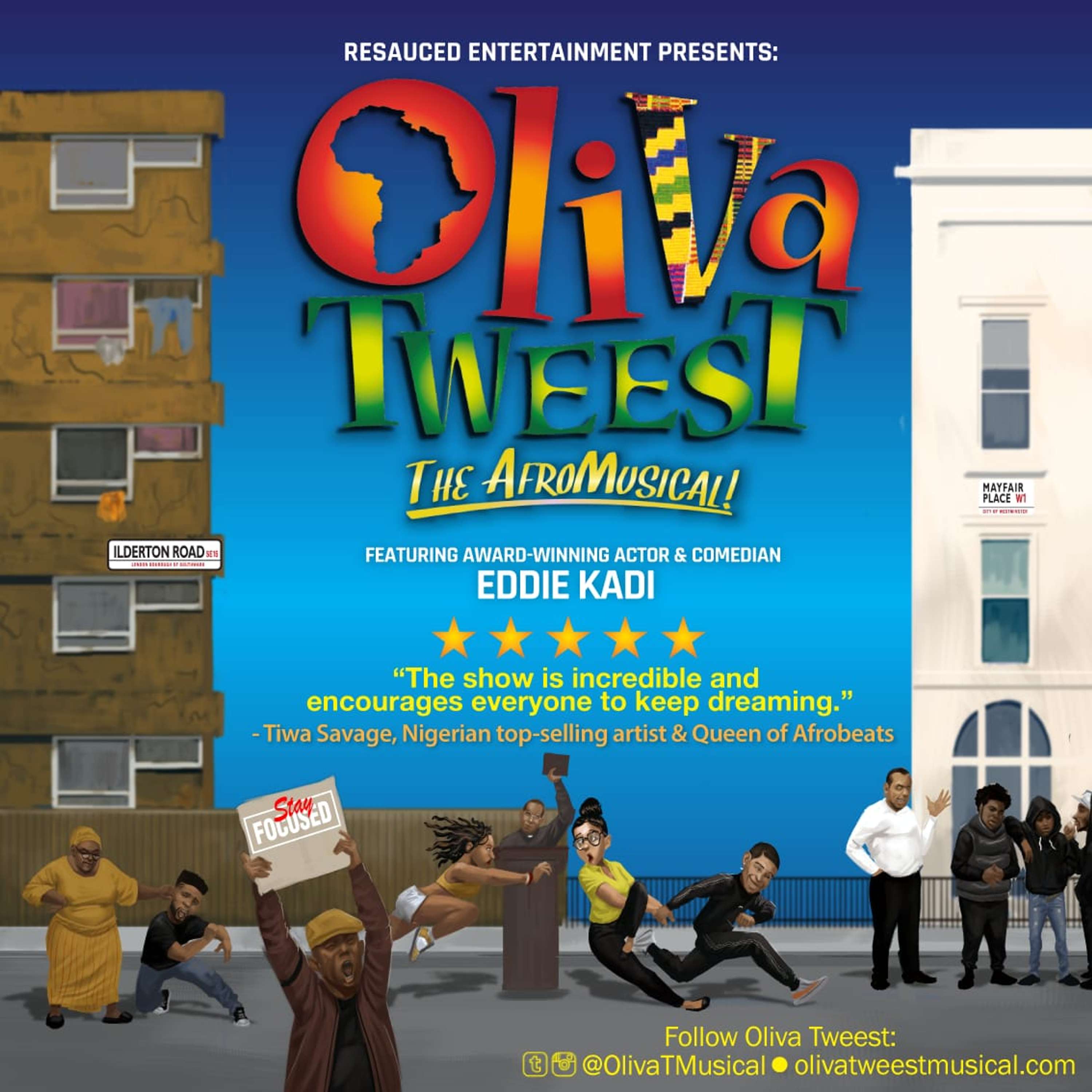 Oliva Tweest - The AfroMusical by Yinka Ayinde