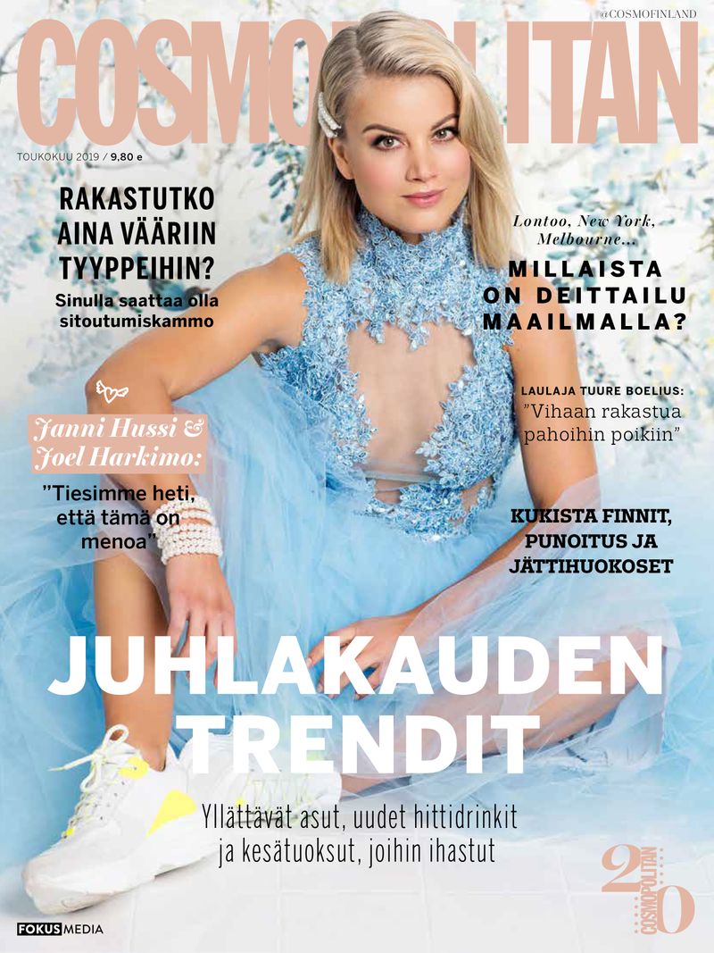 Cosmopolitan Cover by Crista Repo