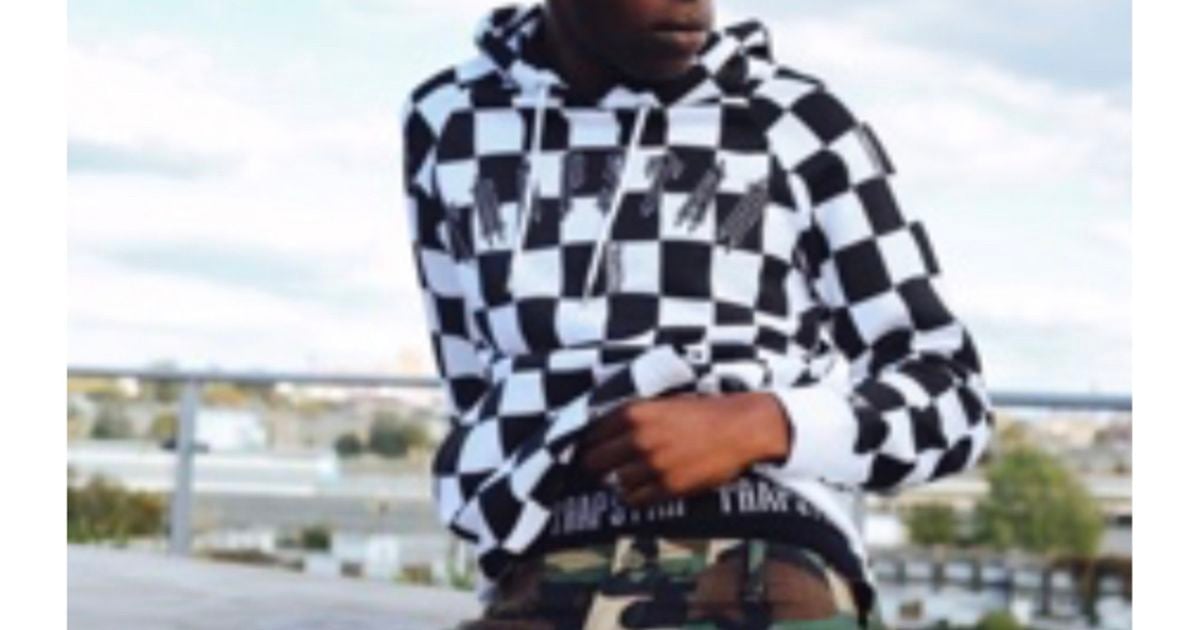 Trapstar chequered outlet hoodie