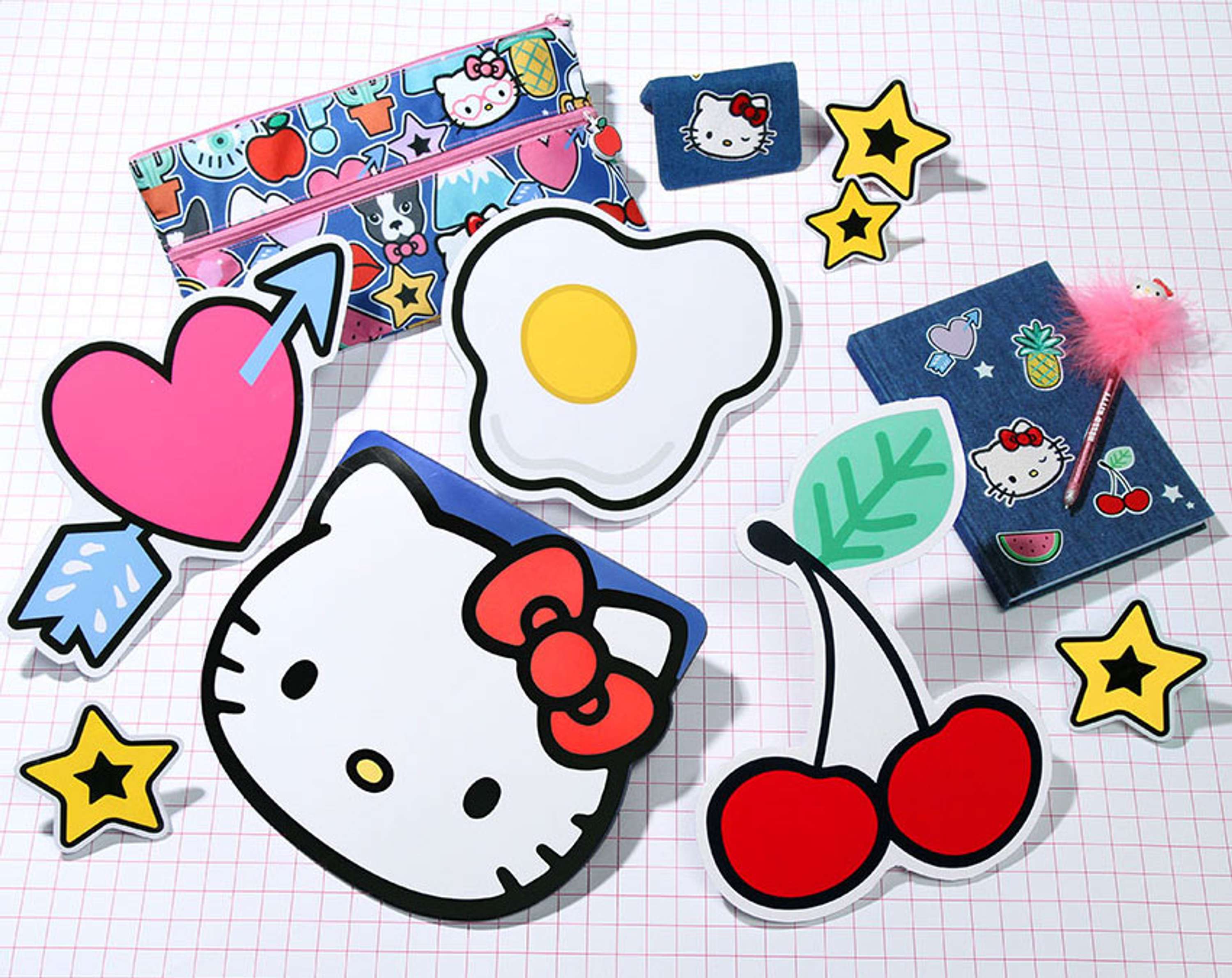 Paperchase X Hello Kitty by Zoe Coxon