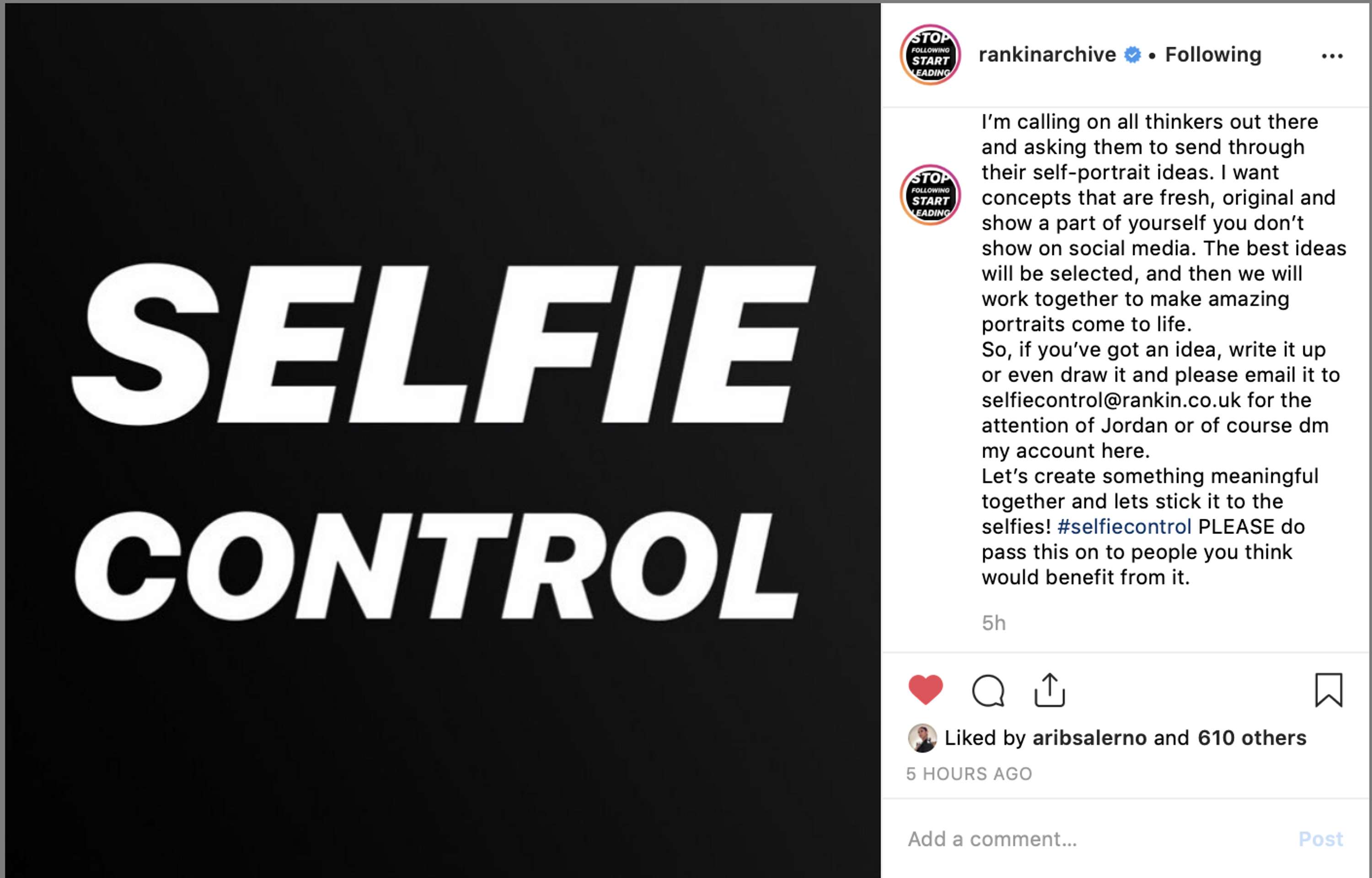 #SELFIECONTROL by Christine Jones