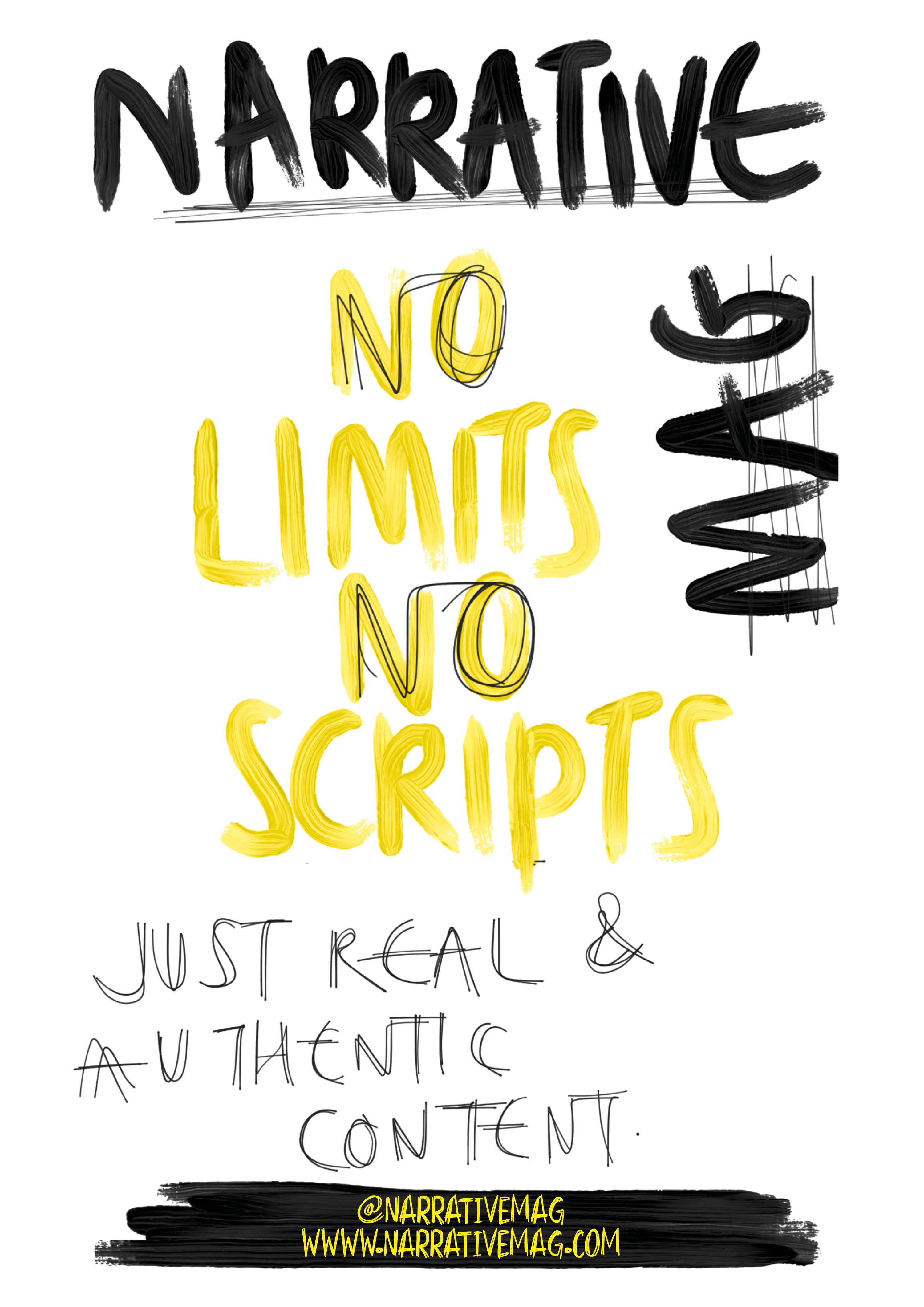 "NARRATIVE MAG" EXPERIMENTAL GRAPHICS by Isobel Follette