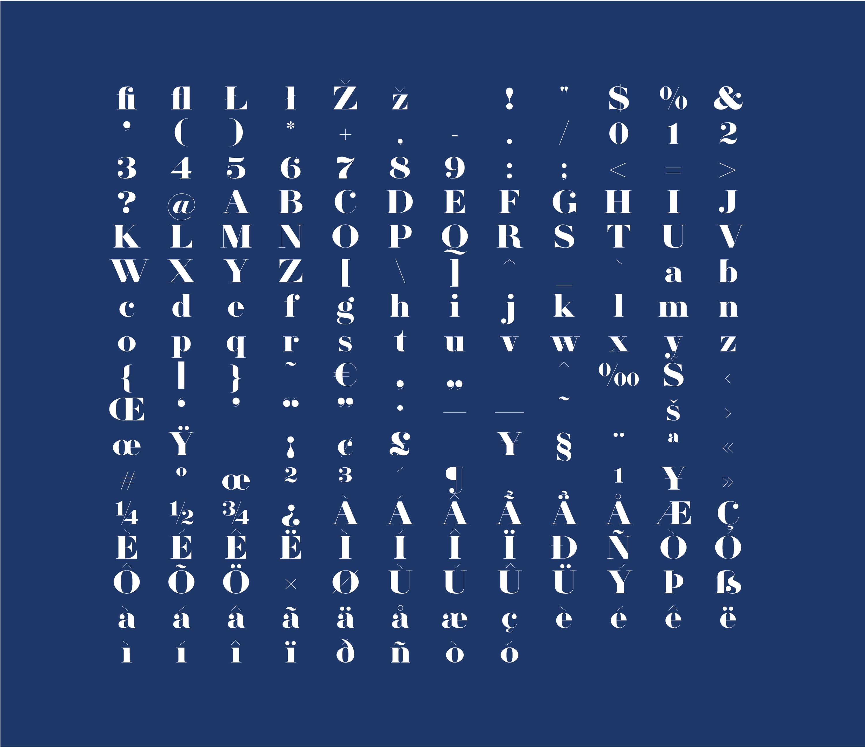 Herbert Typeface by Danilo De Marco