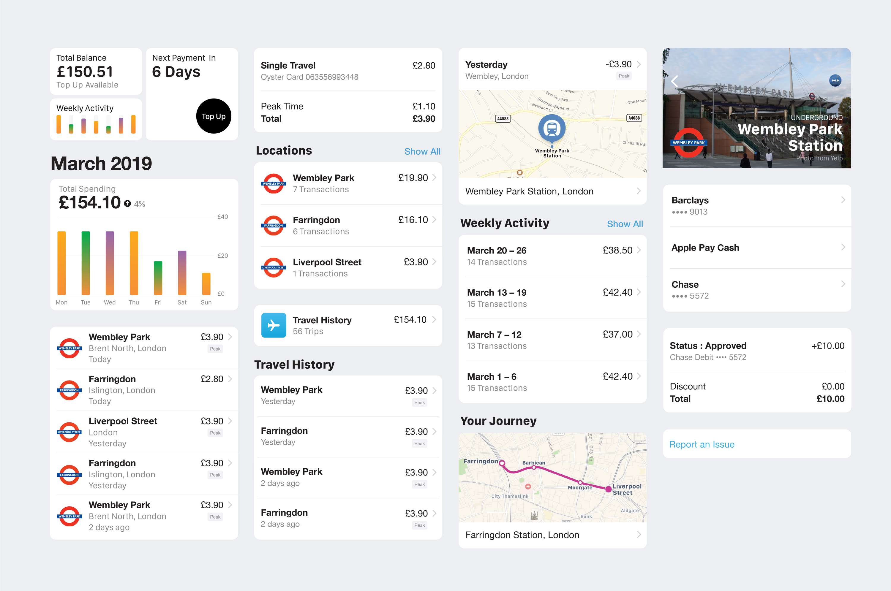 Oyster – Passbook Integration by Jonathon Coleman