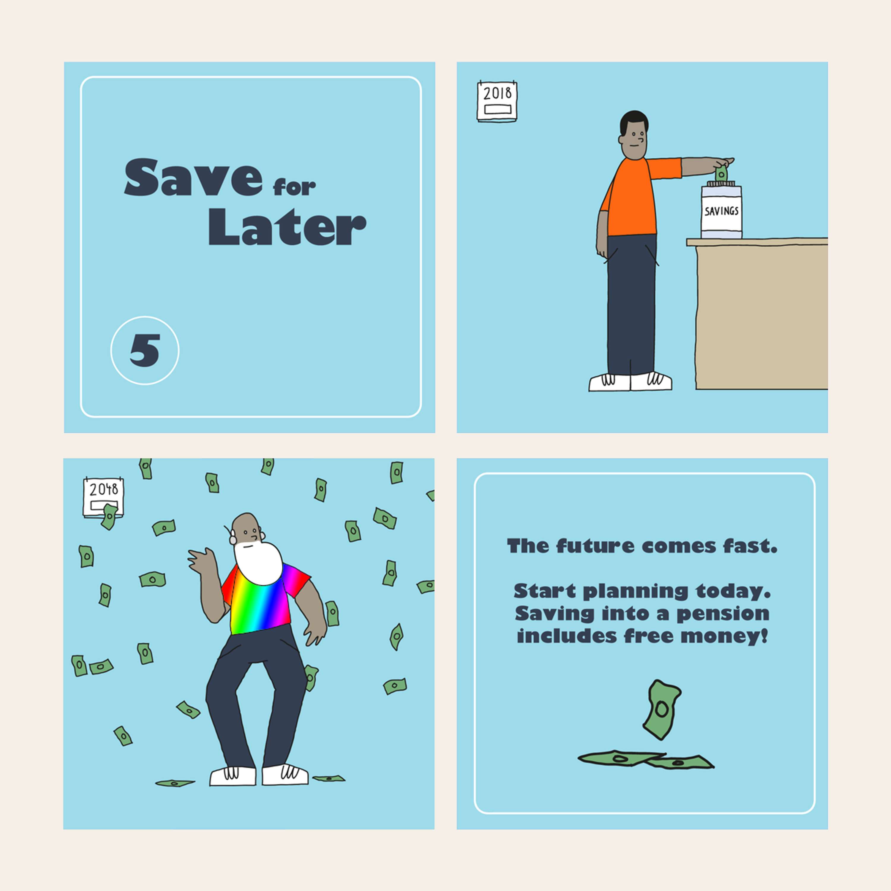 Money Zingers animations by David Hughes