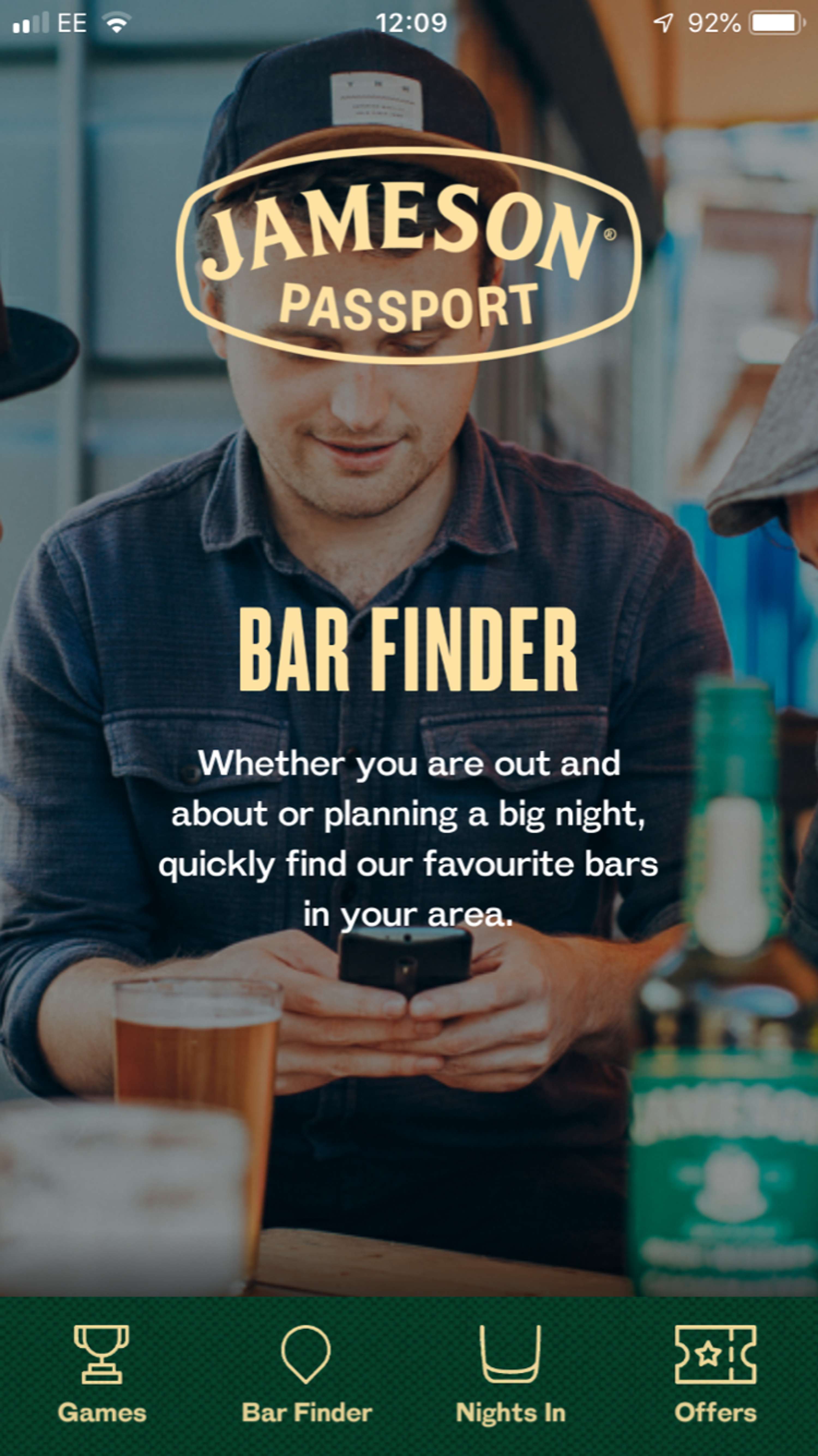 Jameson Passport App by Matthew Prime