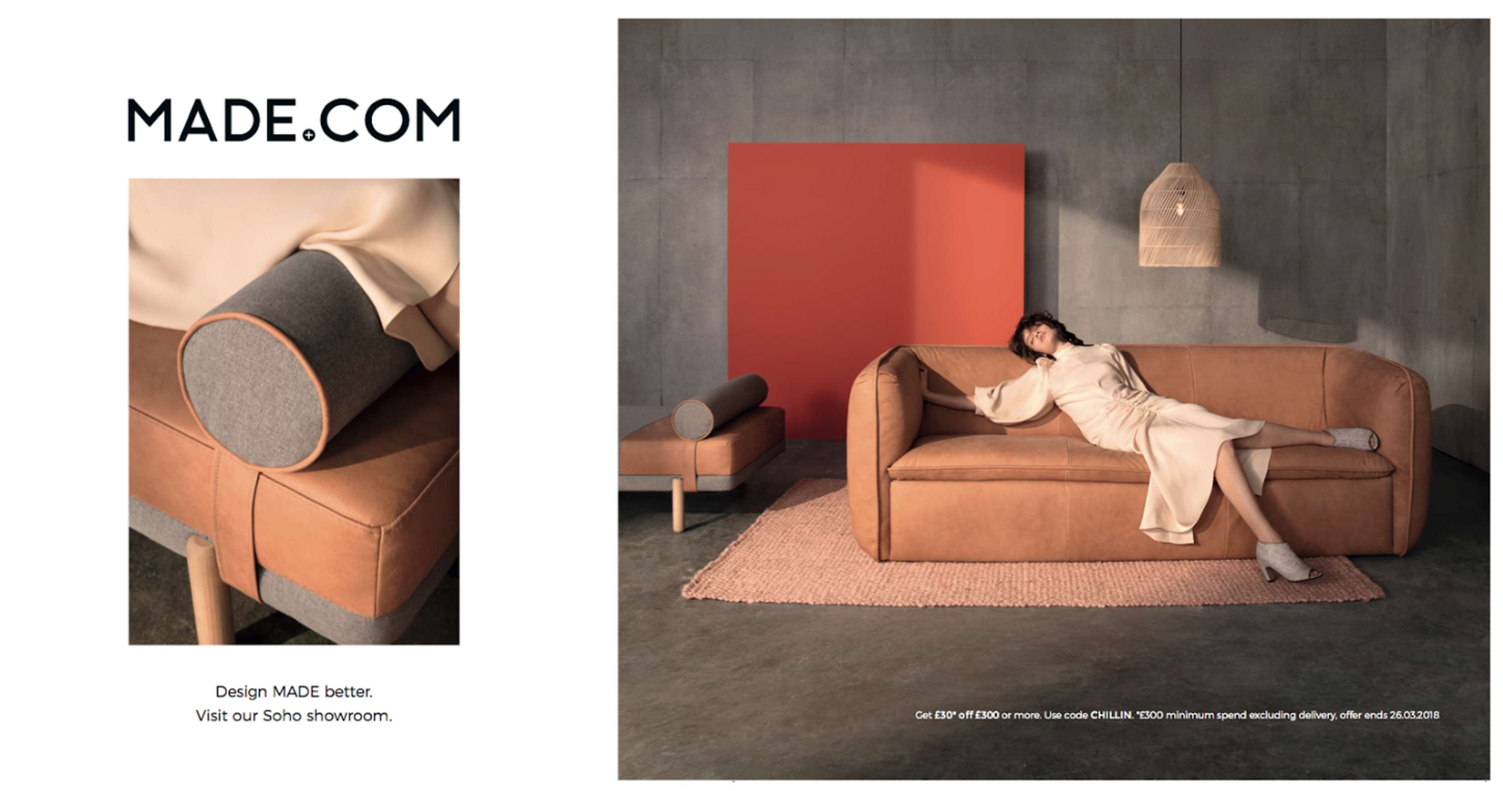 MADE.COM SS18 Campaign by Isabelle Kilbey