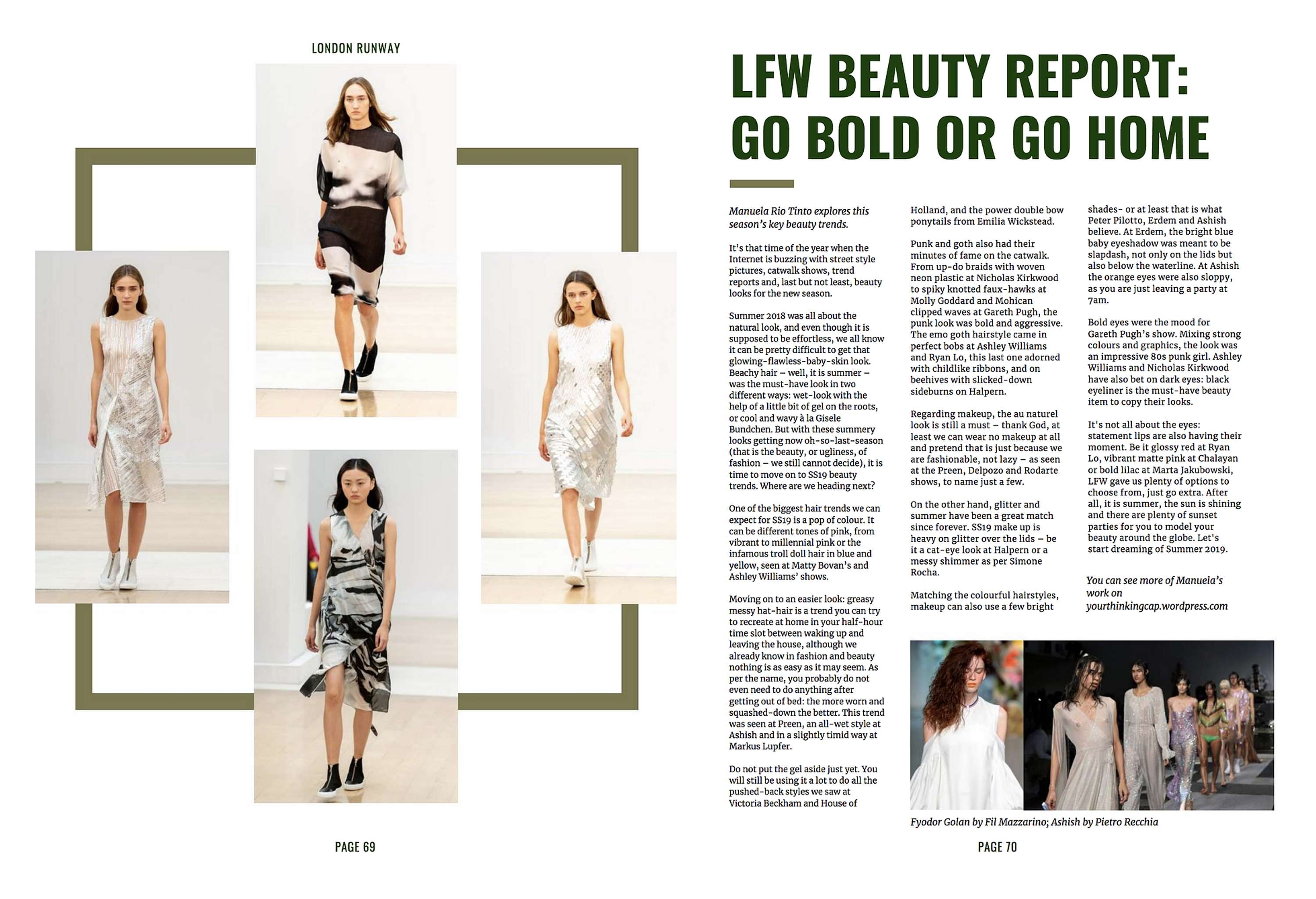 London Runway - Issue 25 by Peter Bevan