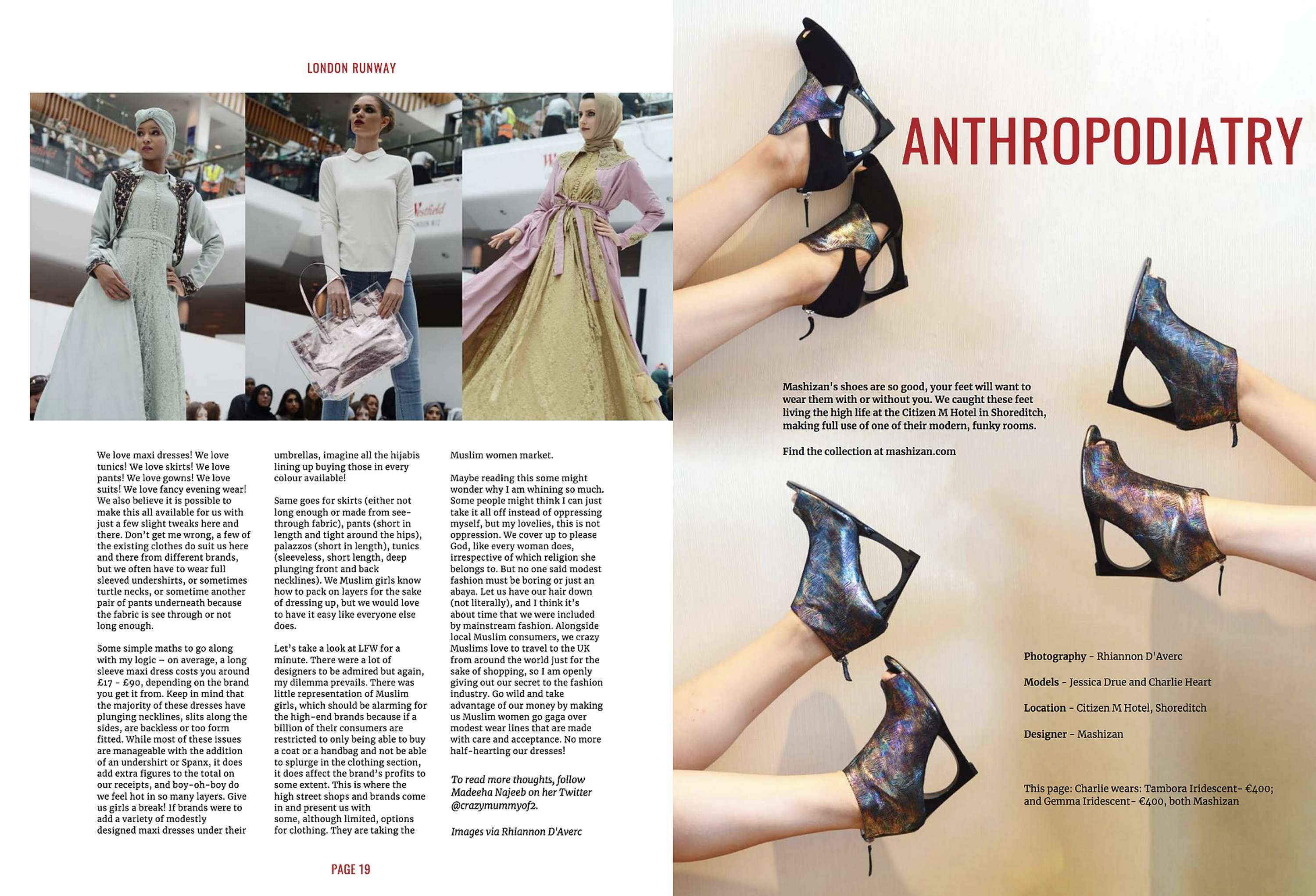 London Runway - Issue 26 by Peter Bevan