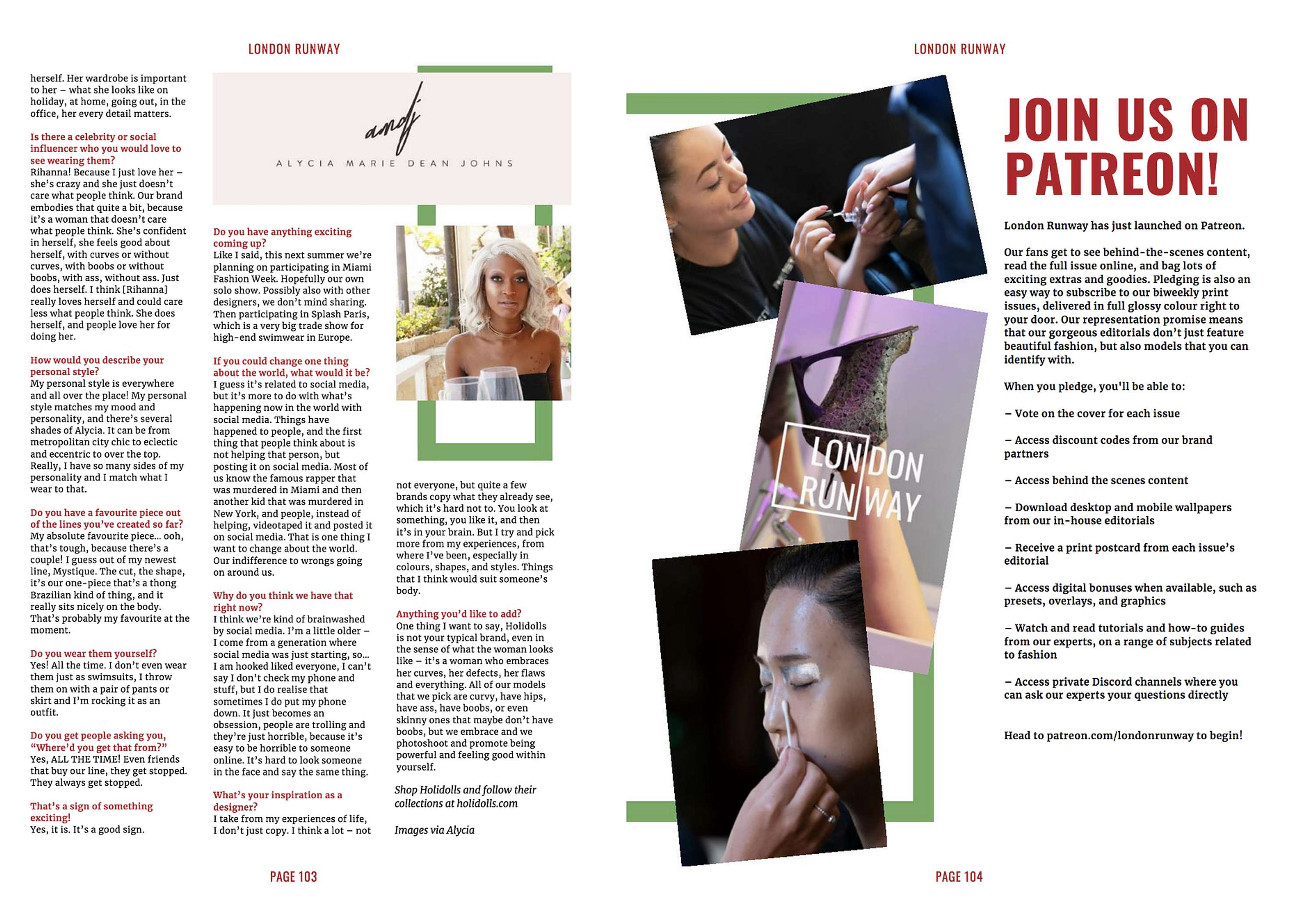 London Runway - Issue 26 by Peter Bevan