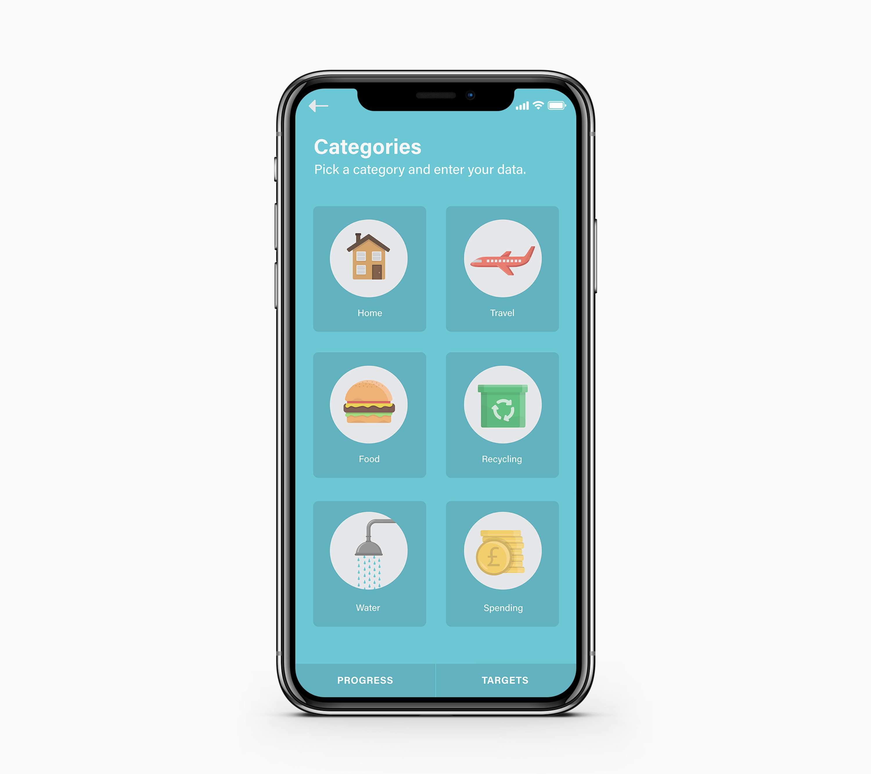 Catch - Carbon Footprint Tracking App by Hannah Kirkland