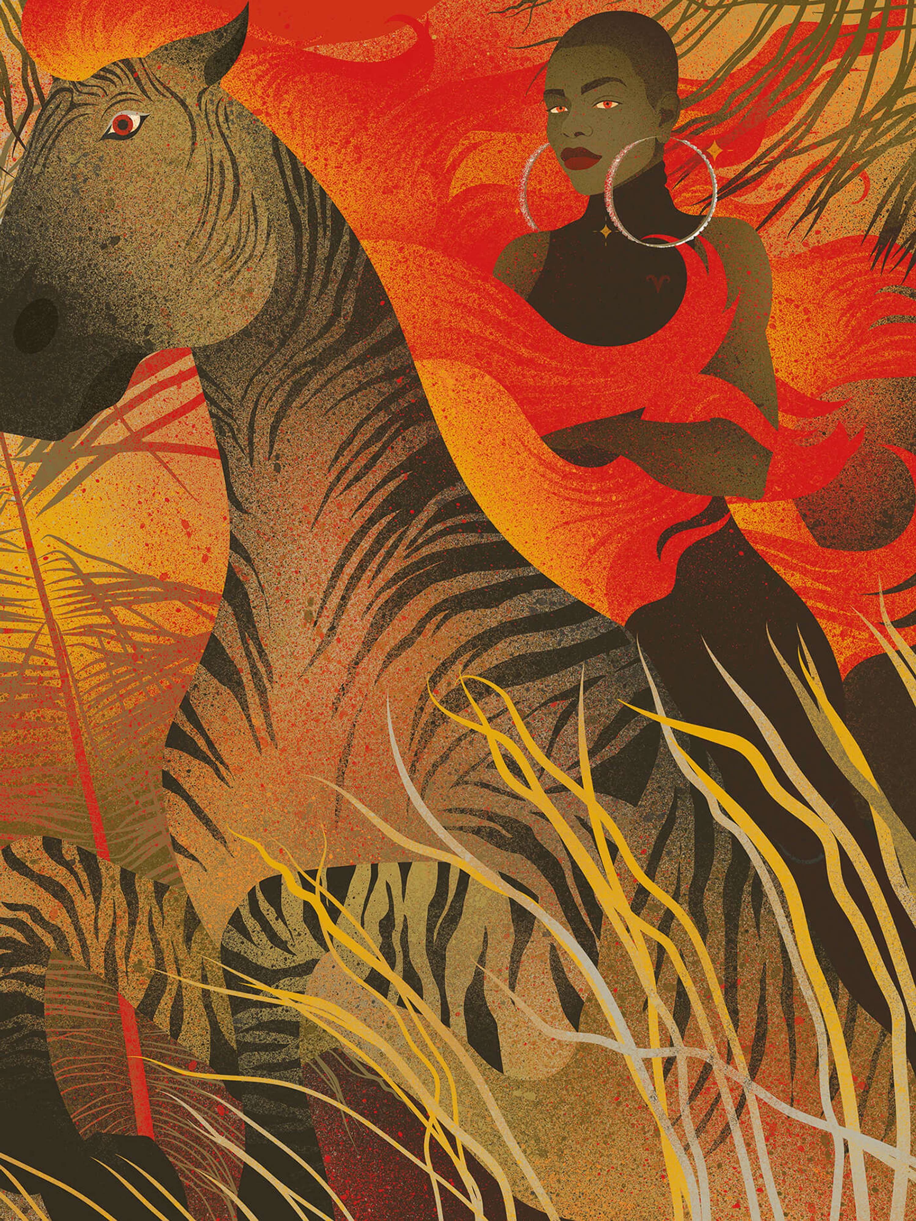 Zodiac Prints by Eve Lloyd Knight