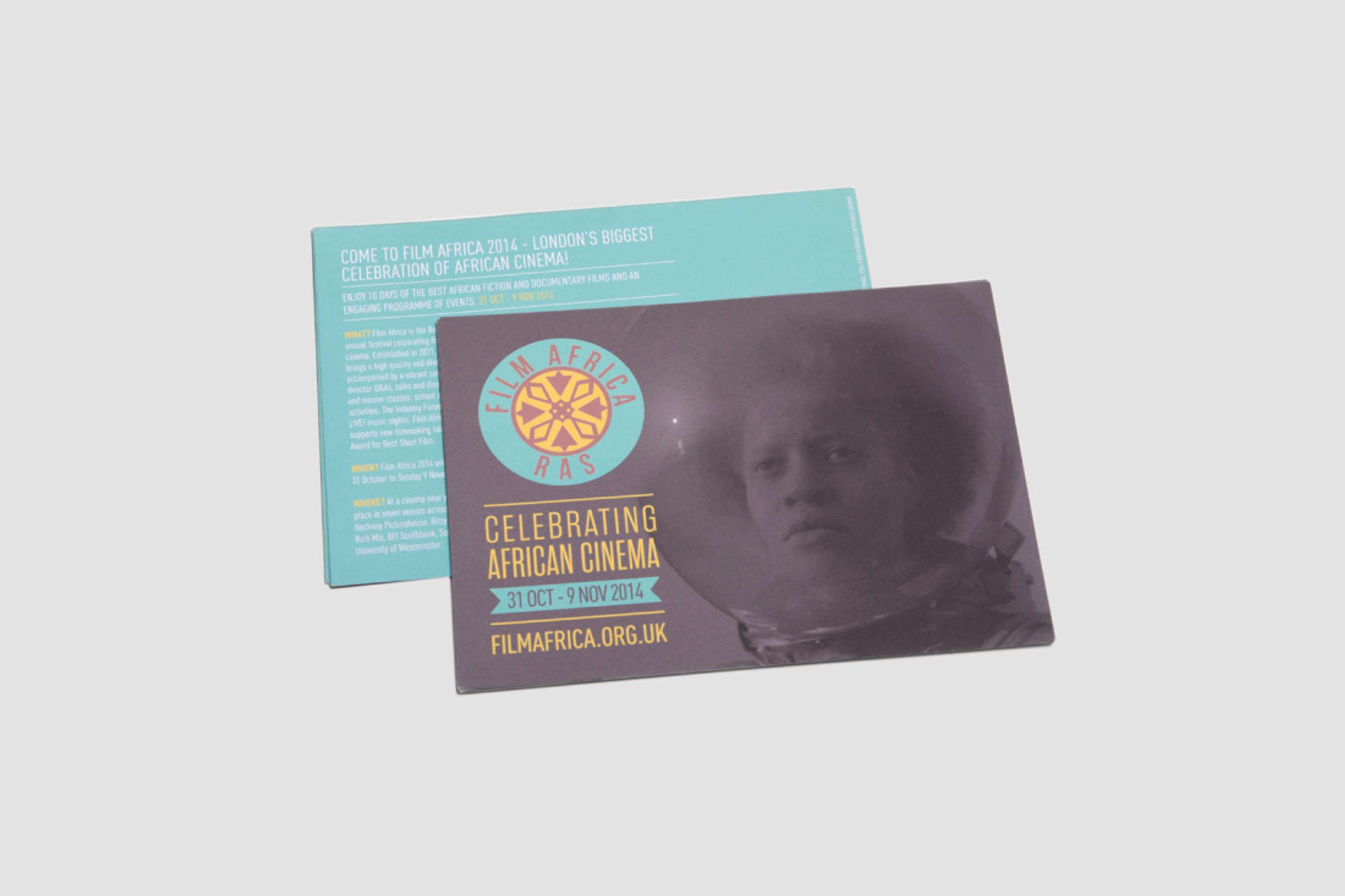 Film Africa, Print Design & Editorial Layout by Shelley Pestaina