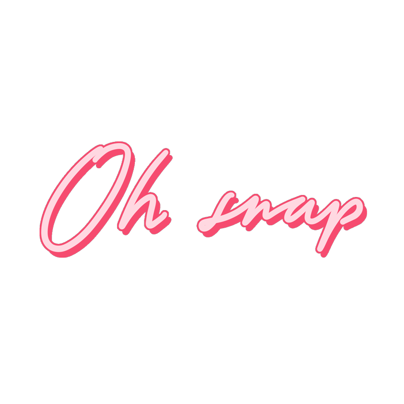 90s GIF/stickers for GIPHY by Nora Fikse