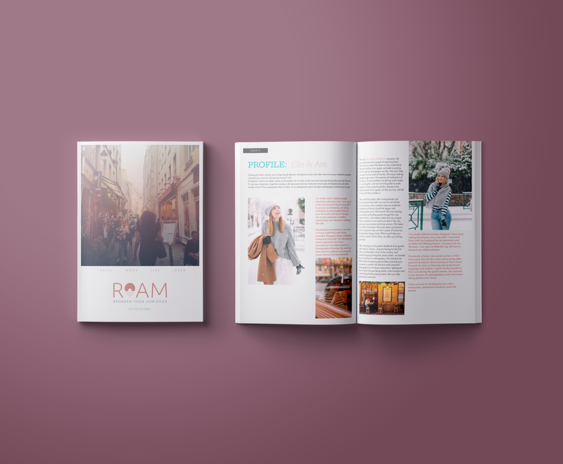 Roam Magazine & App by Taiesha Turner