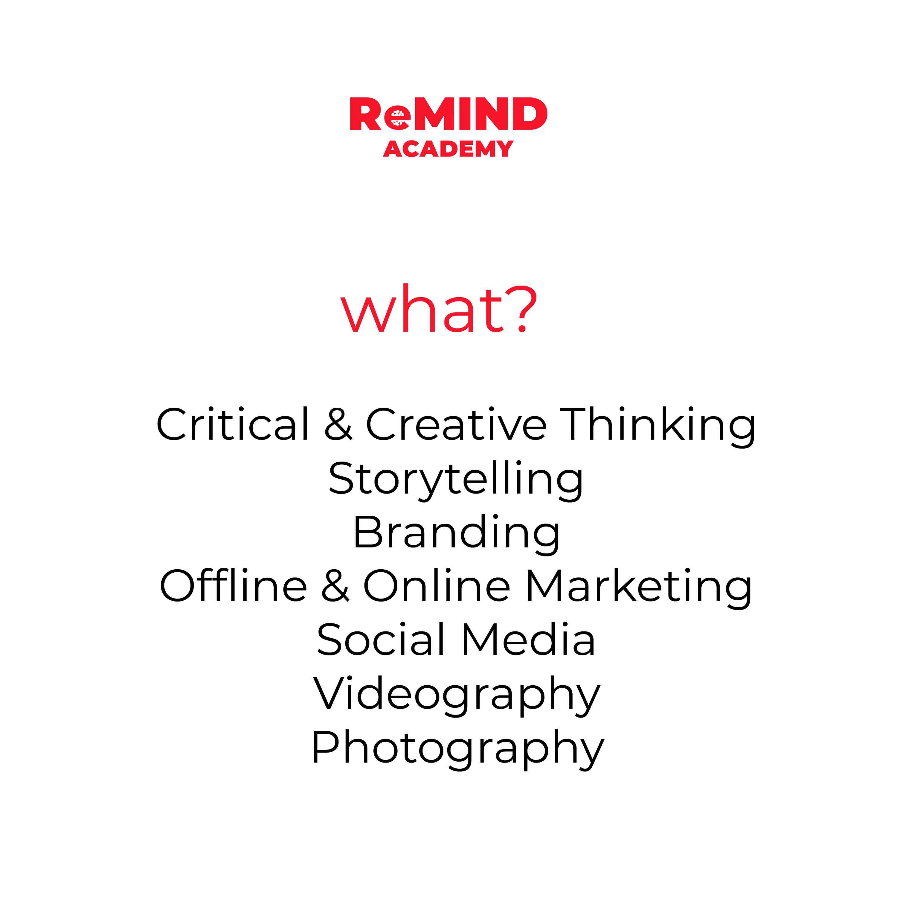 ReMIND Academy by Laura Cortes