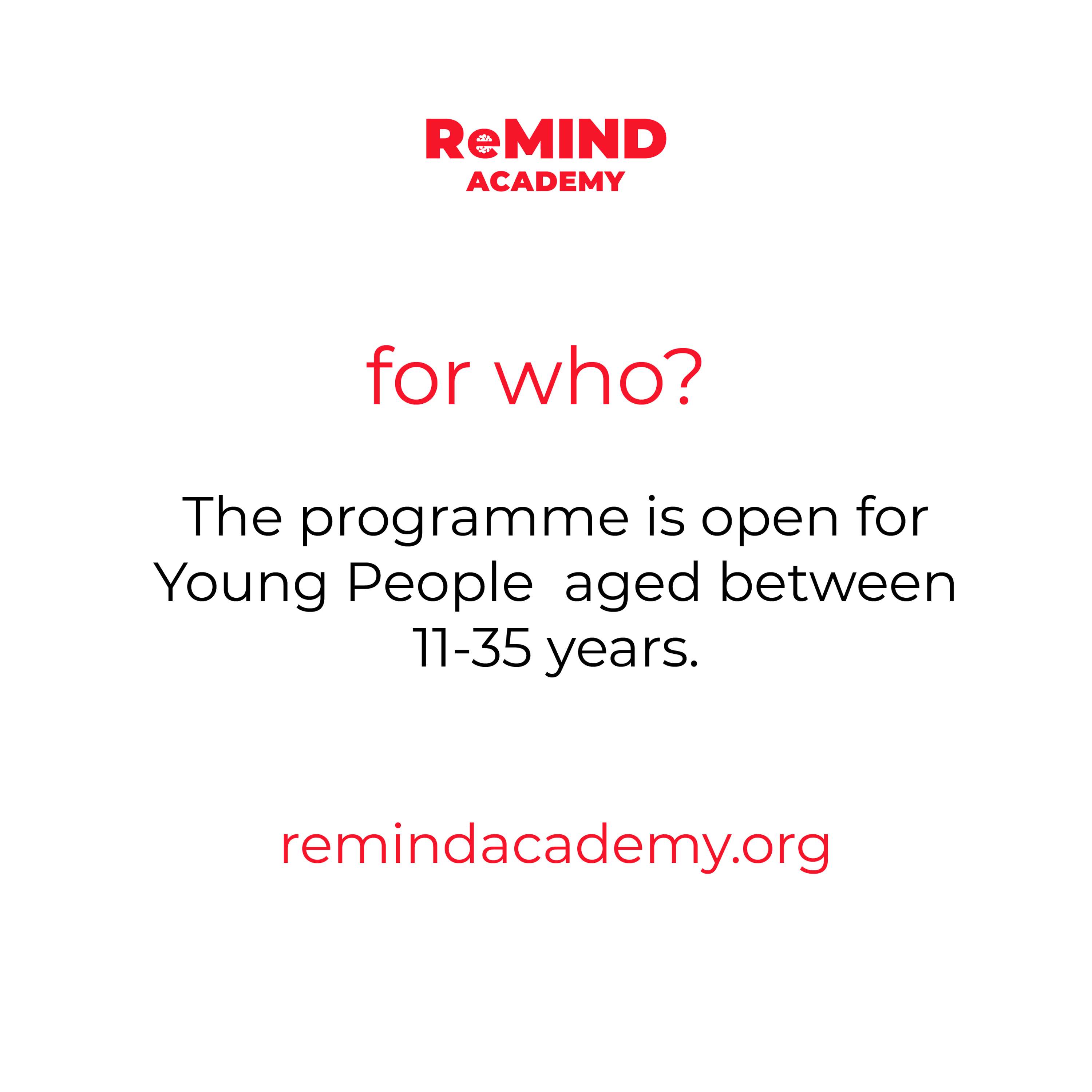 ReMIND Academy by Laura Cortes