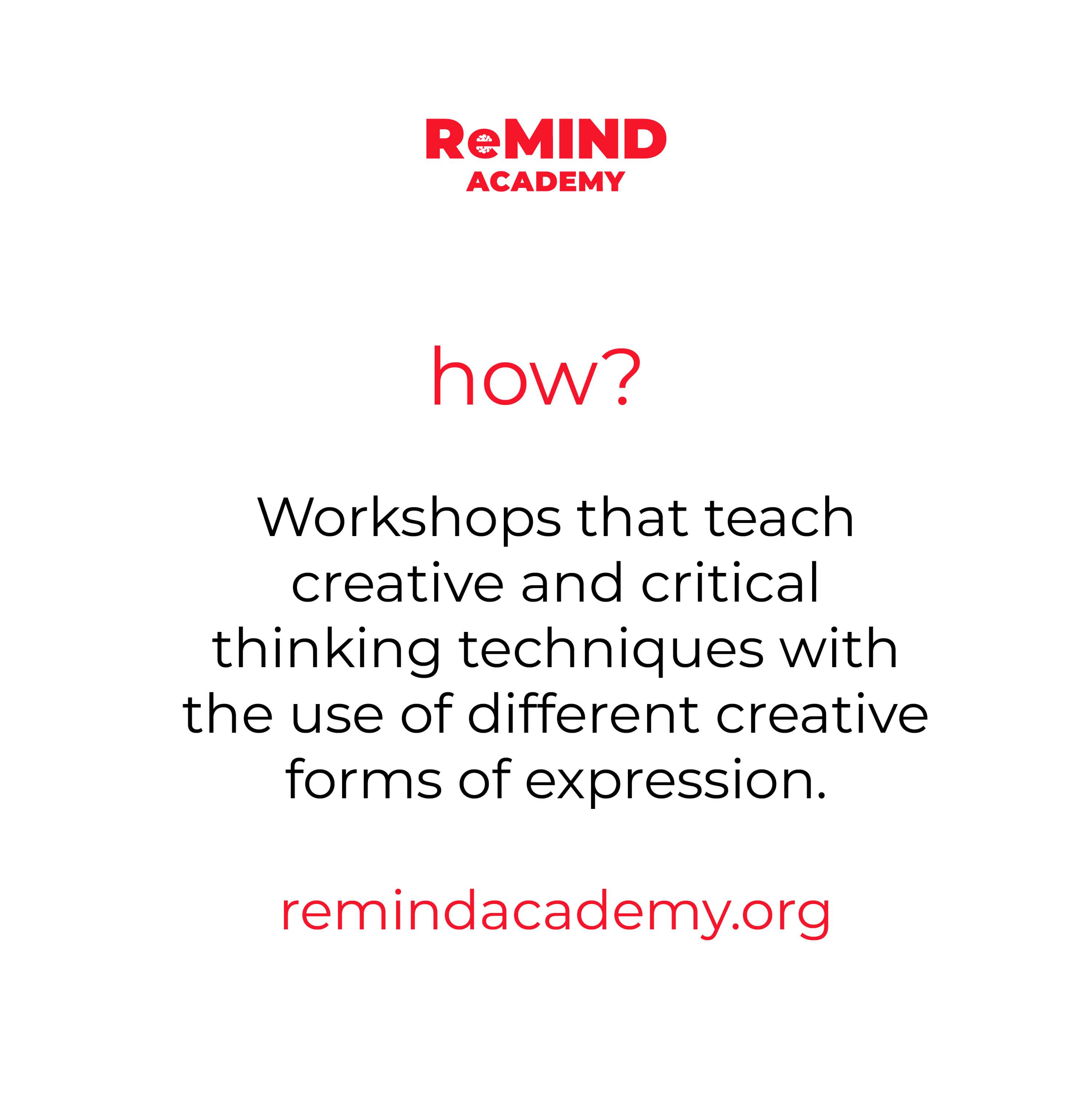 ReMIND Academy by Laura Cortes