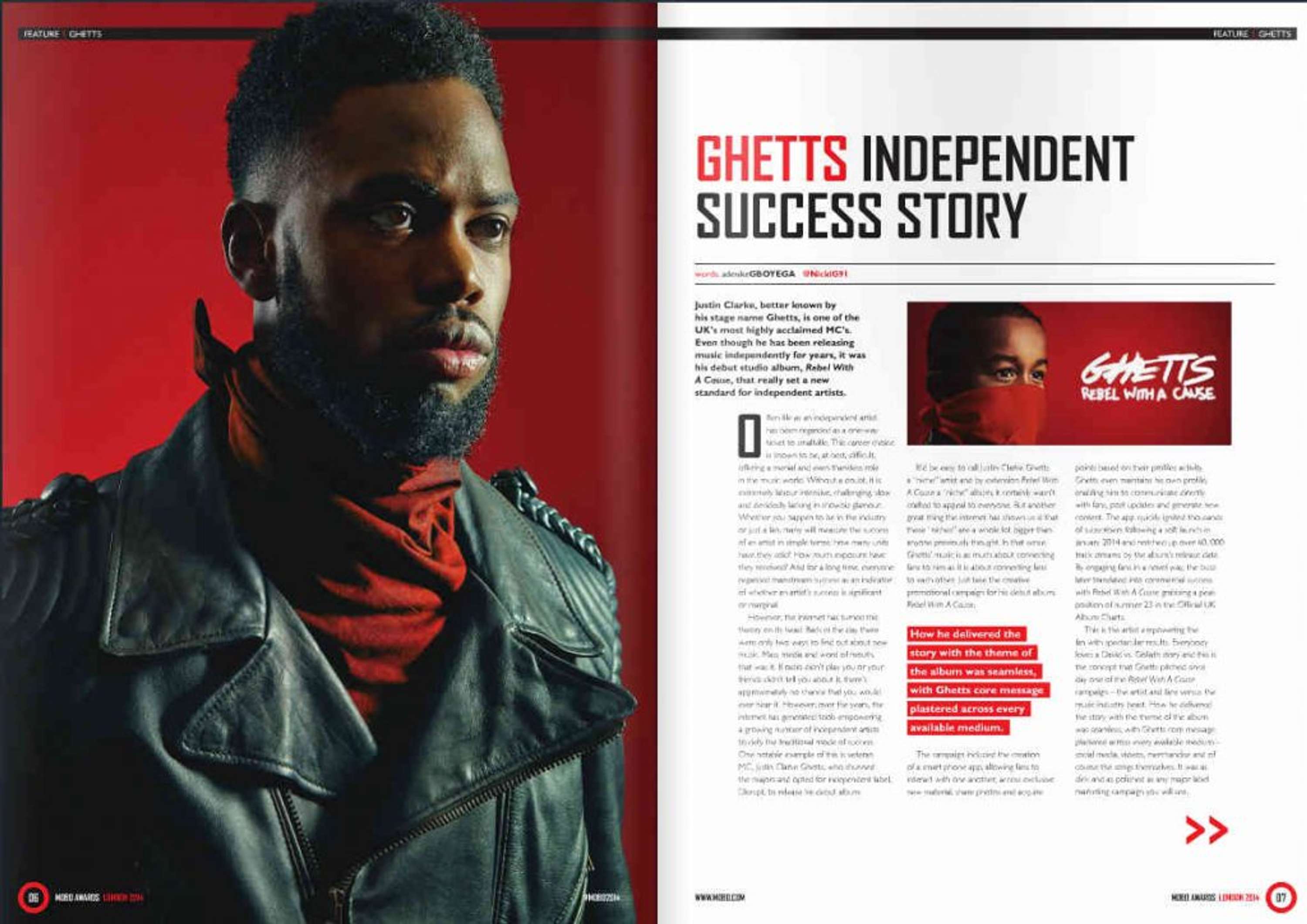 Ghetts - Rebel With A Cause by William Shanahan