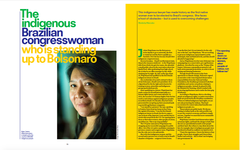 Positive News - The Brazilian Congresswoman Challenging the President by Rita Lobo