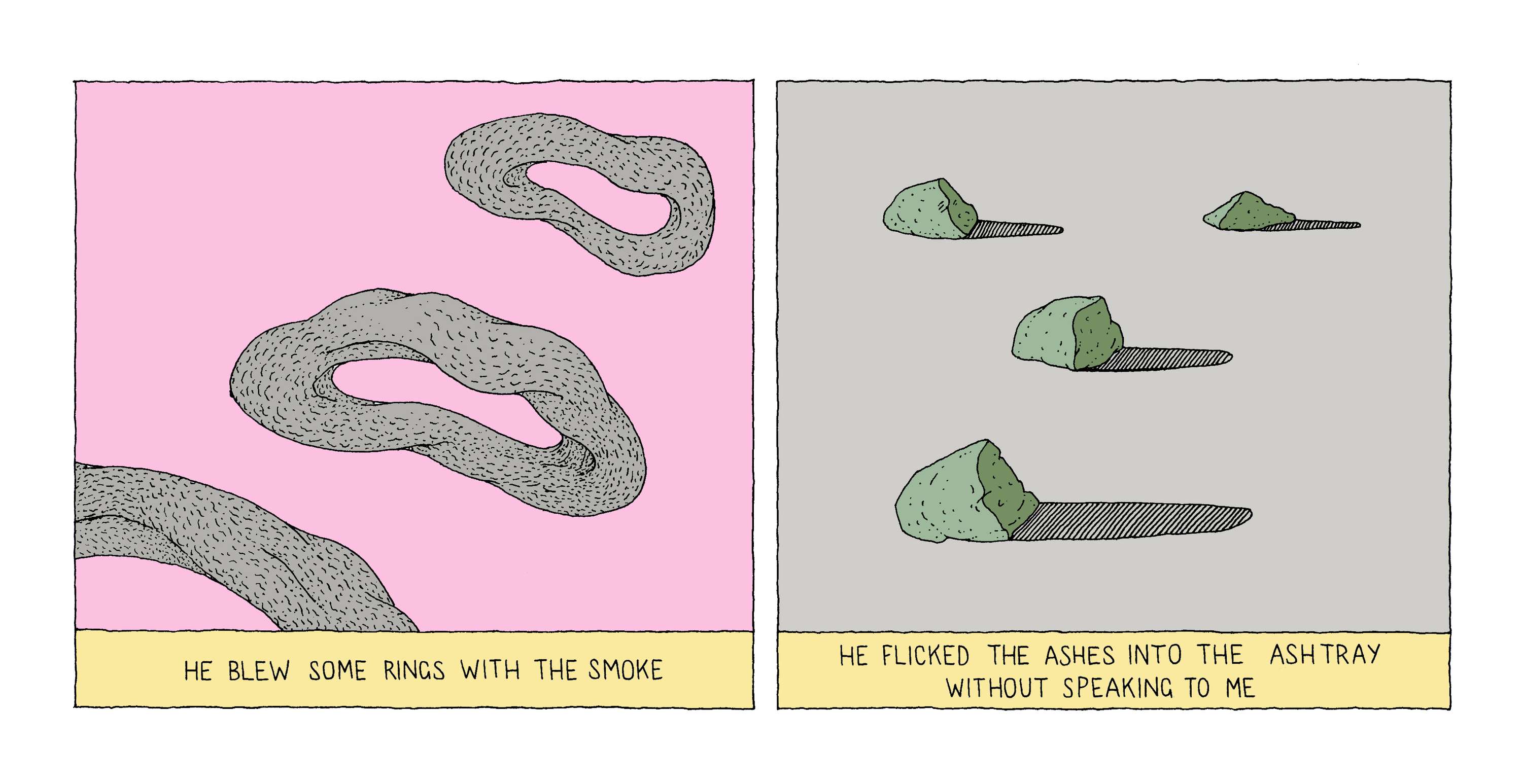 Poetry Comics "Breakfast" by Jana Dobreva