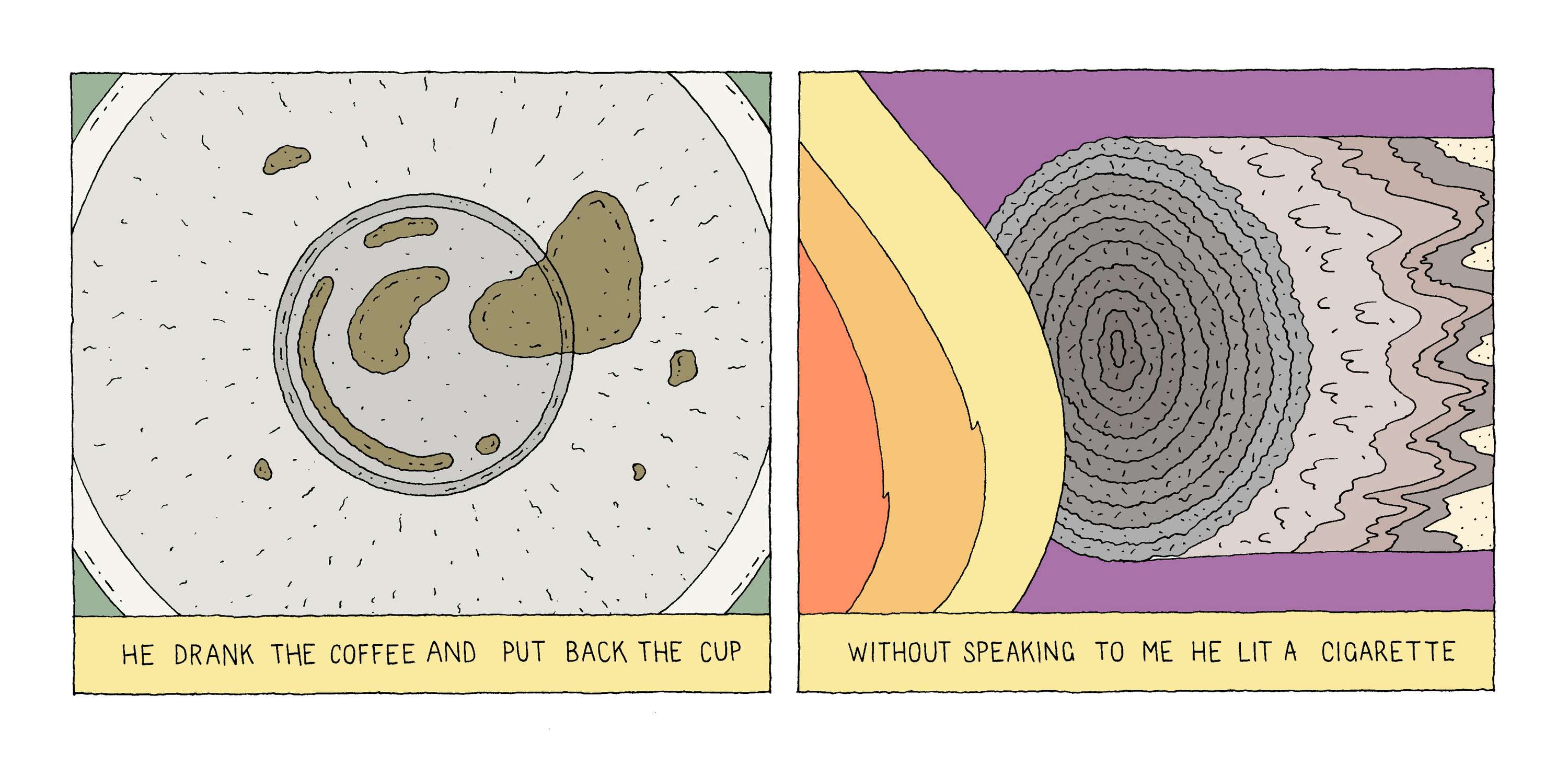 Poetry Comics "Breakfast" by Jana Dobreva