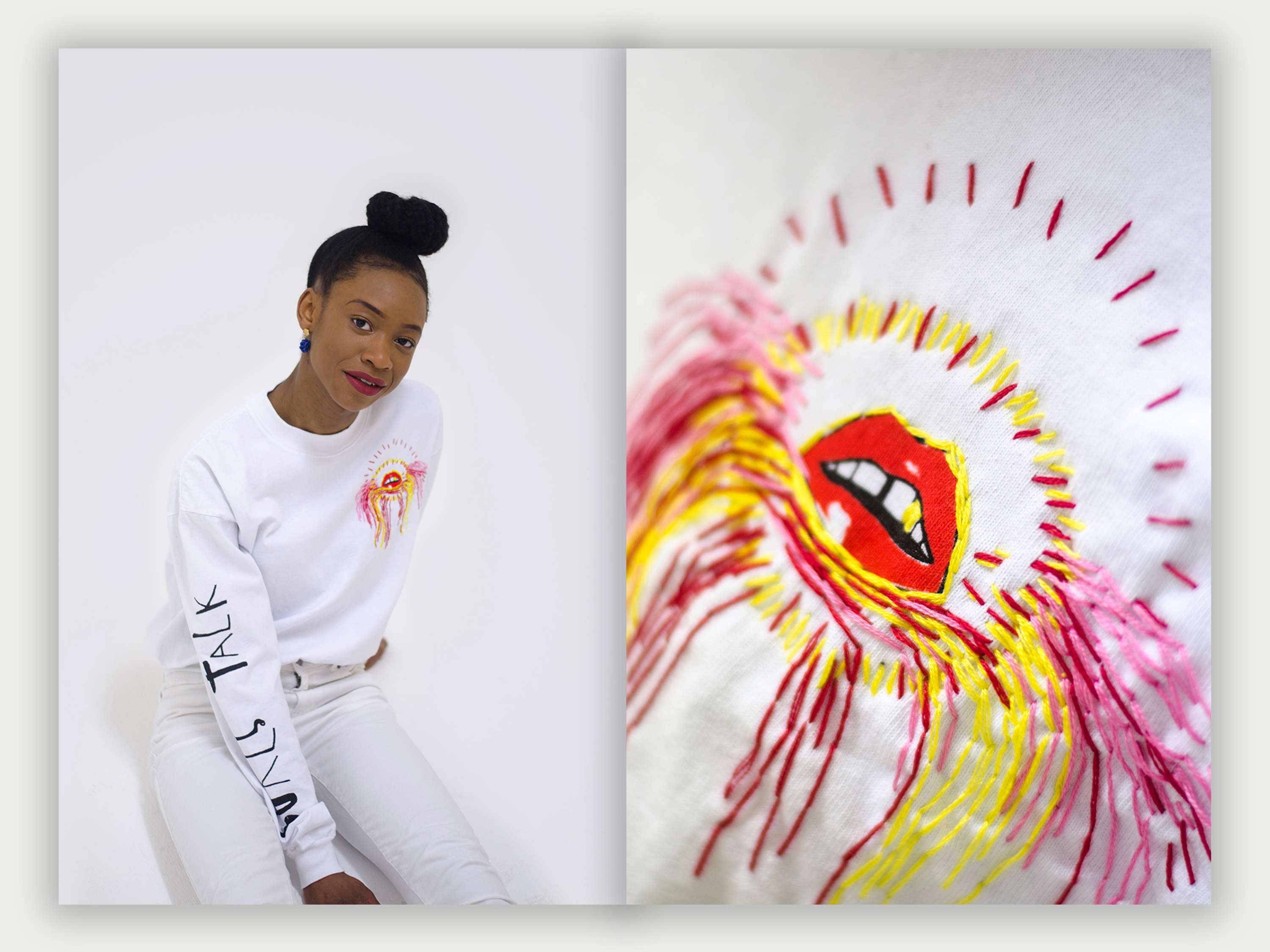 Gurls Talk x Embellished Talk collection by Nicole Chui