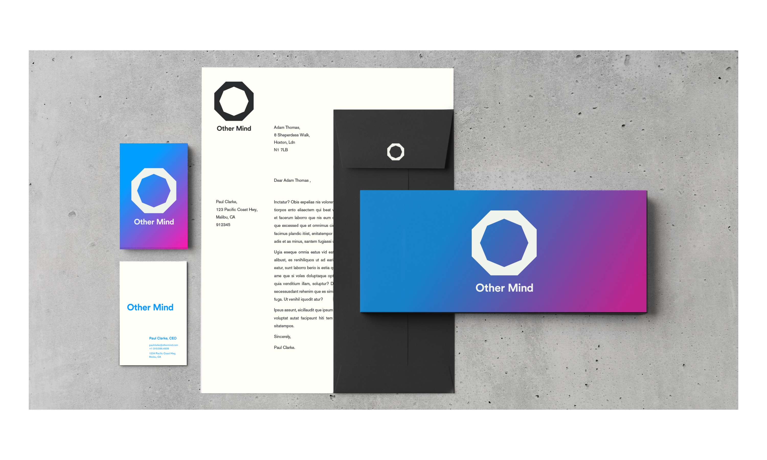 Other Mind App & UI Branding by Hilary Kennedy