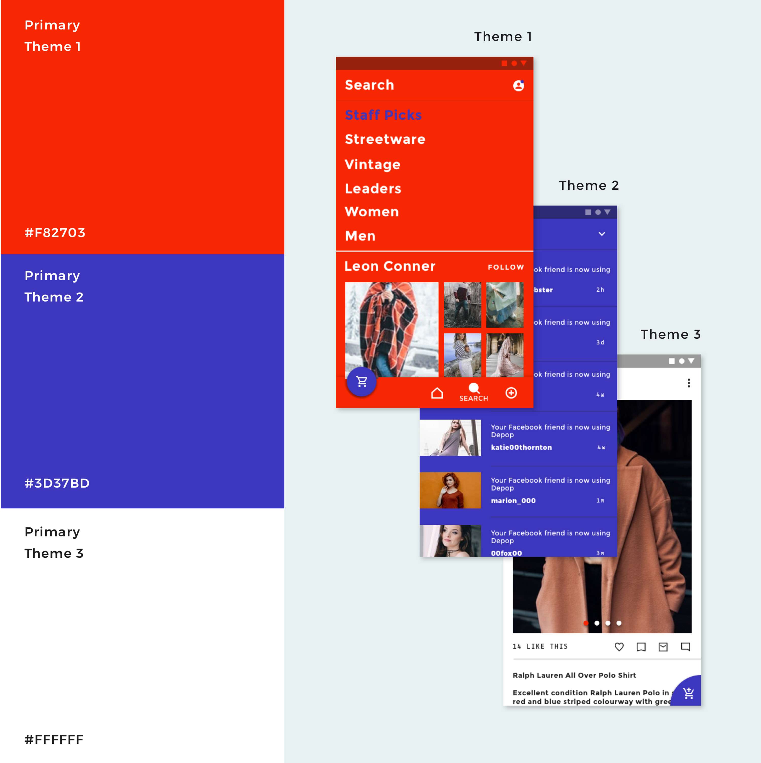 Depop - UI/UX by Danielle Human