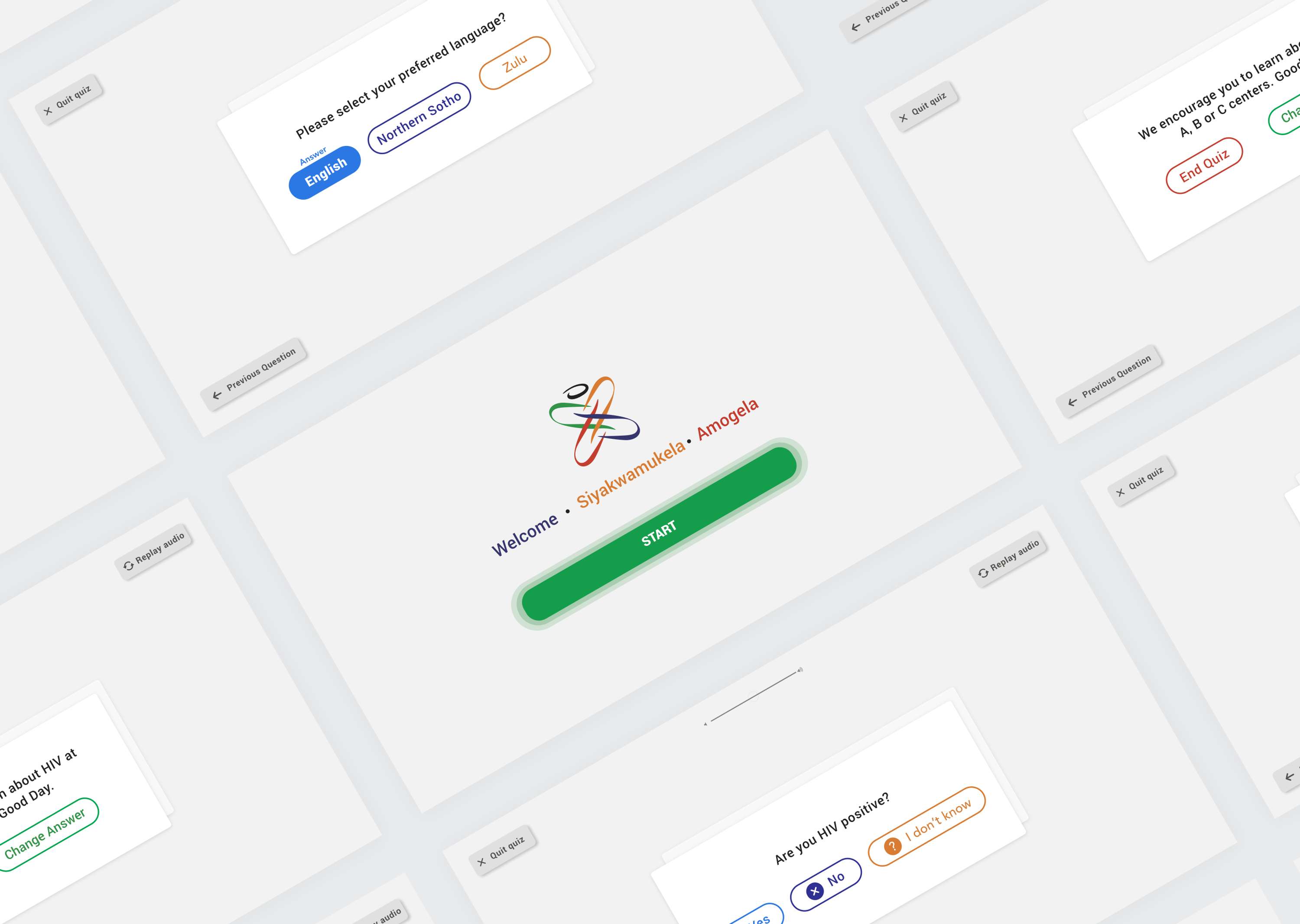 Kiosk App design - UI/UX by Danielle Human