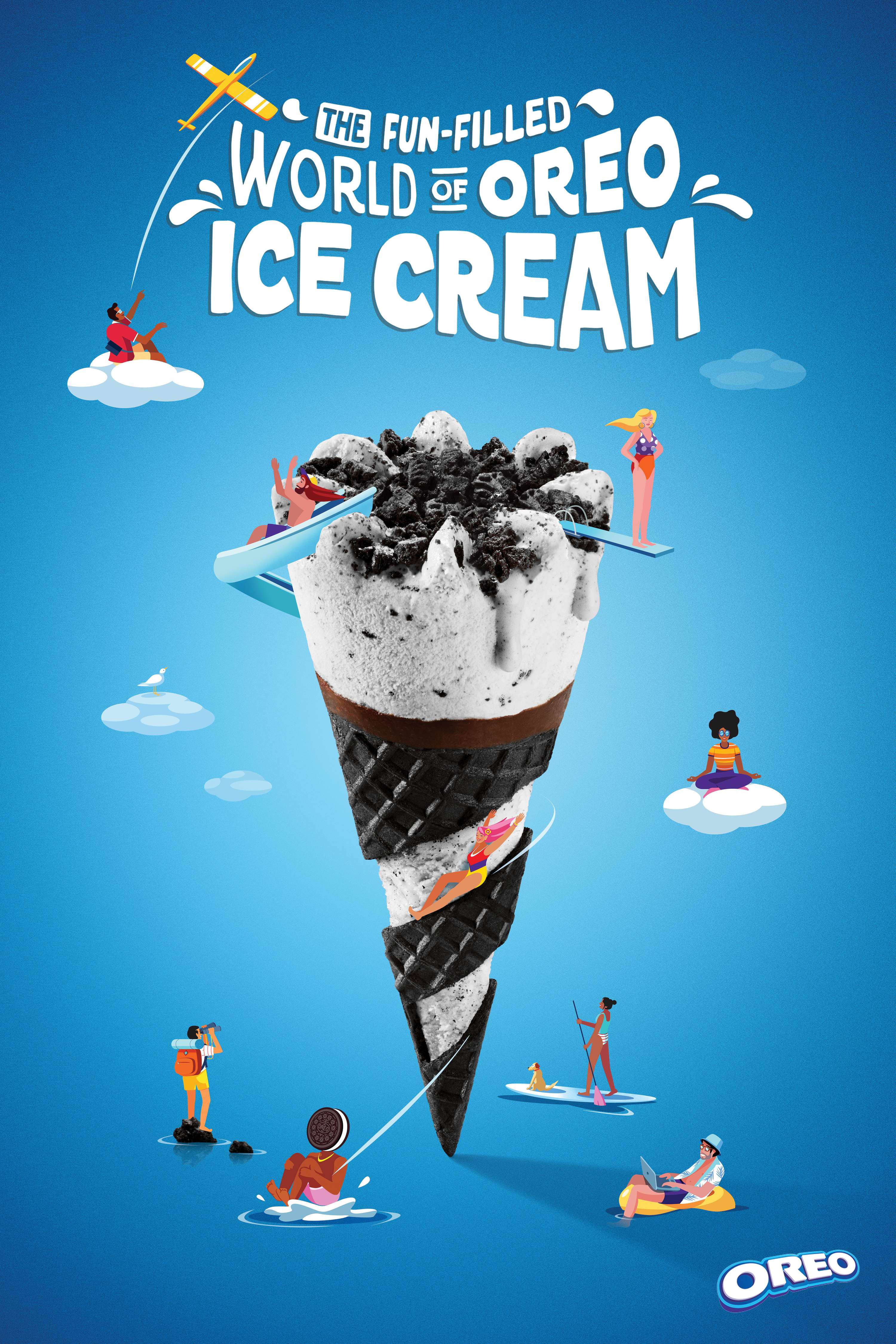 Oreo Ice-Cream Campaign by Gemma Jones